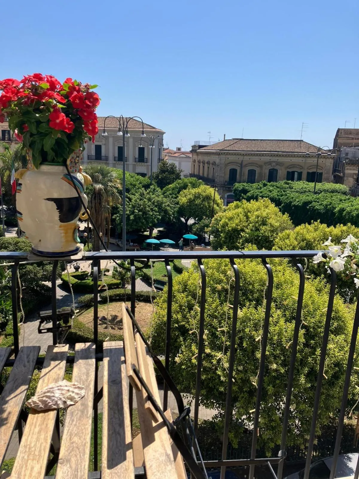 View (from property/room) in Jonio B&B