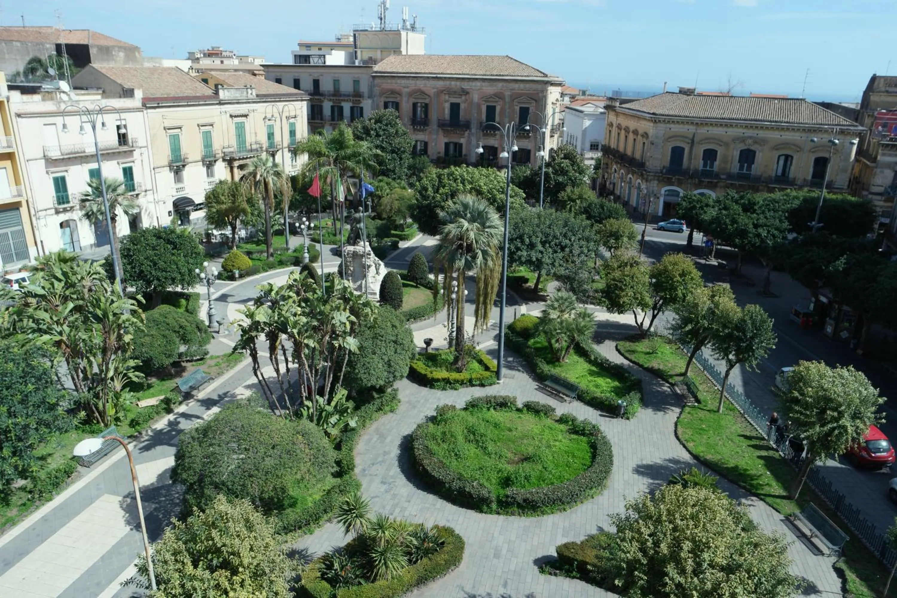 Bird's eye view in Jonio B&B