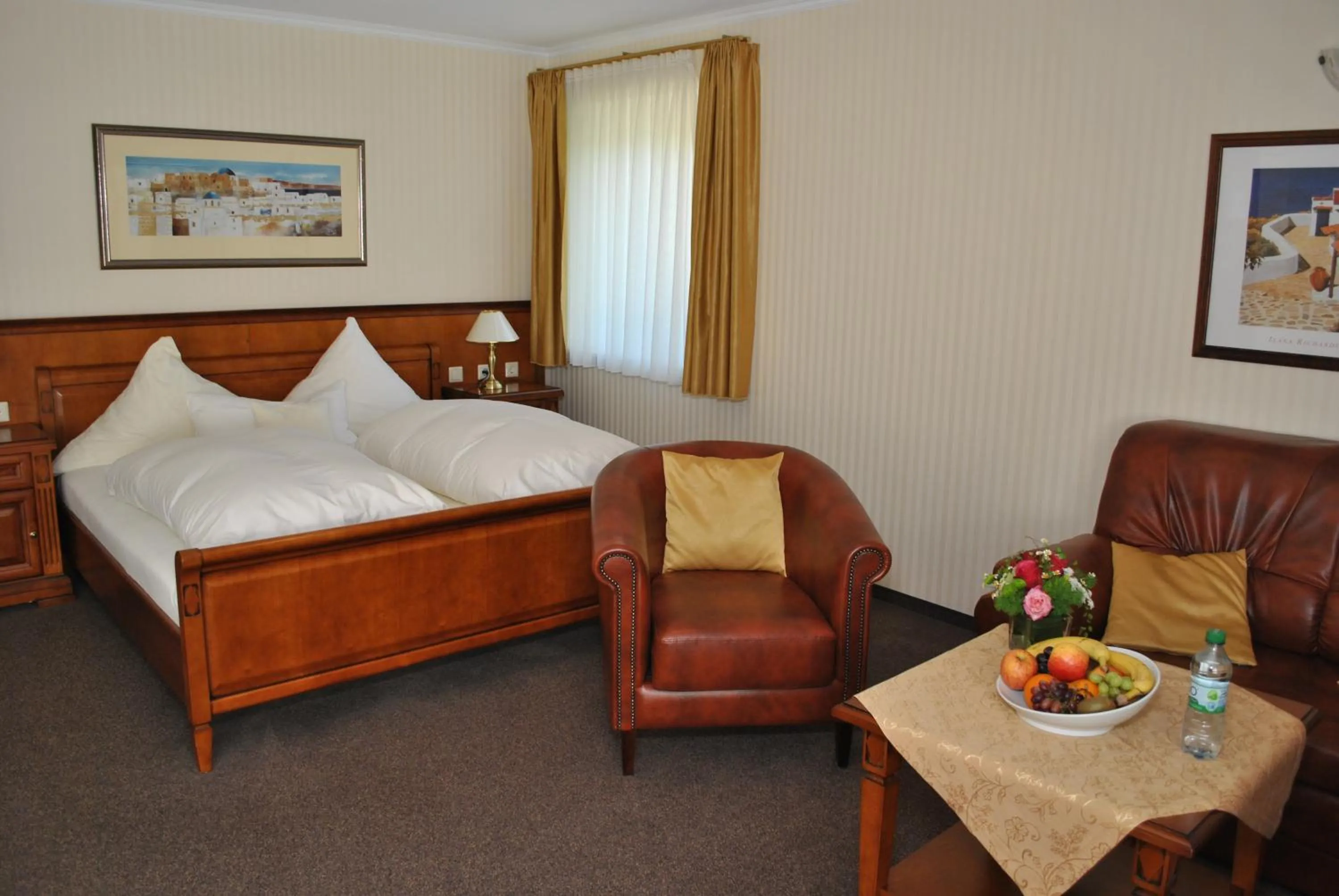 Decorative detail, Bed in Waldhotel Rheinbach