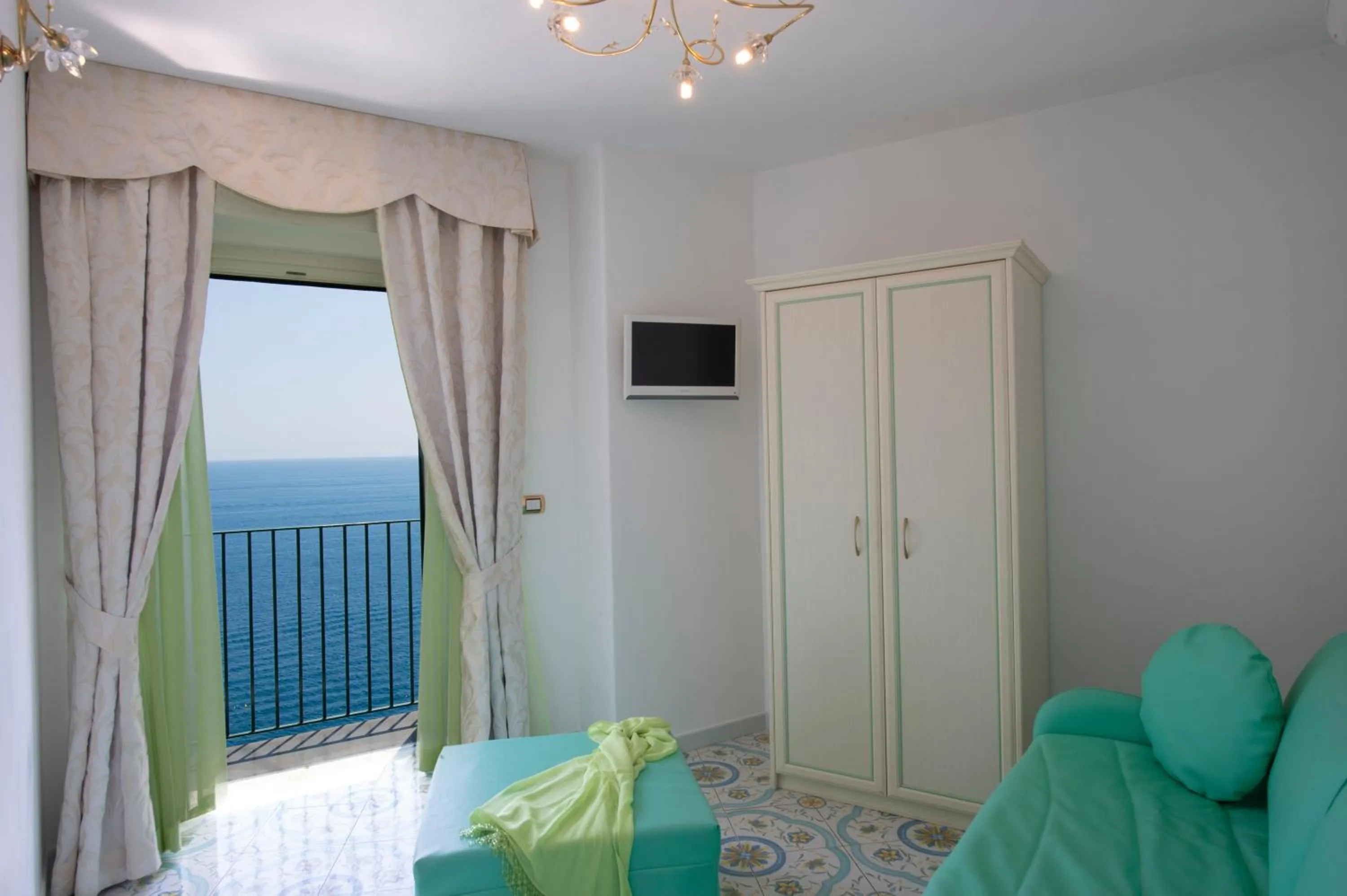 Balcony/Terrace in Hotel Villa Maria Pia