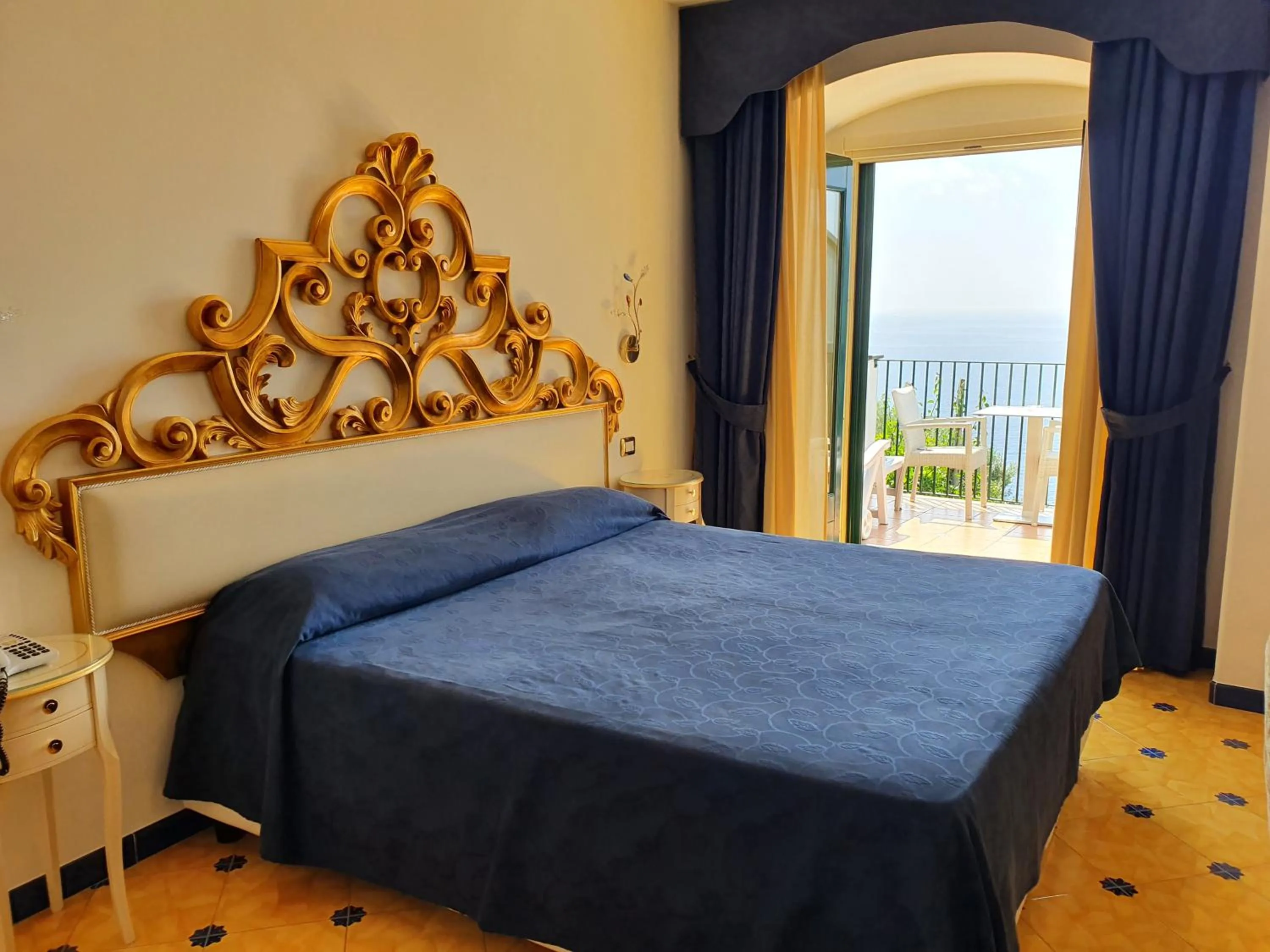 Natural landscape, Bed in Hotel Villa Maria Pia