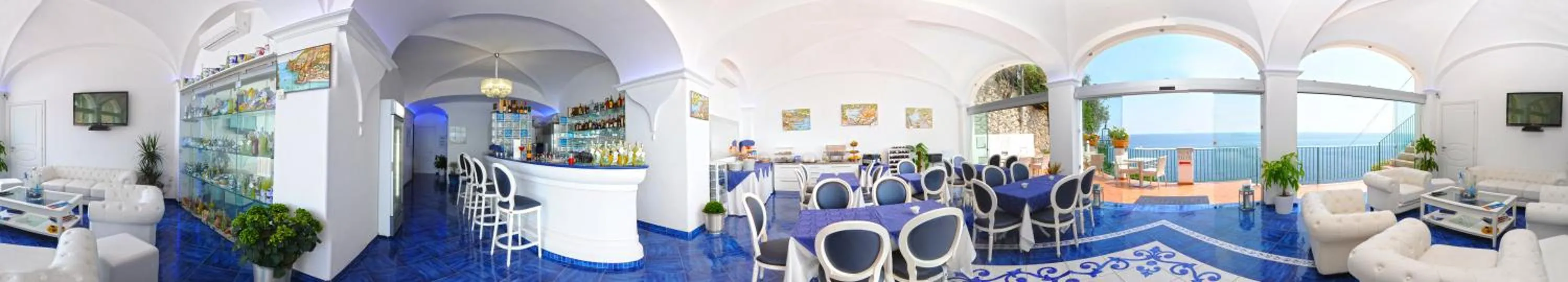 Balcony/Terrace in Hotel Villa Maria Pia