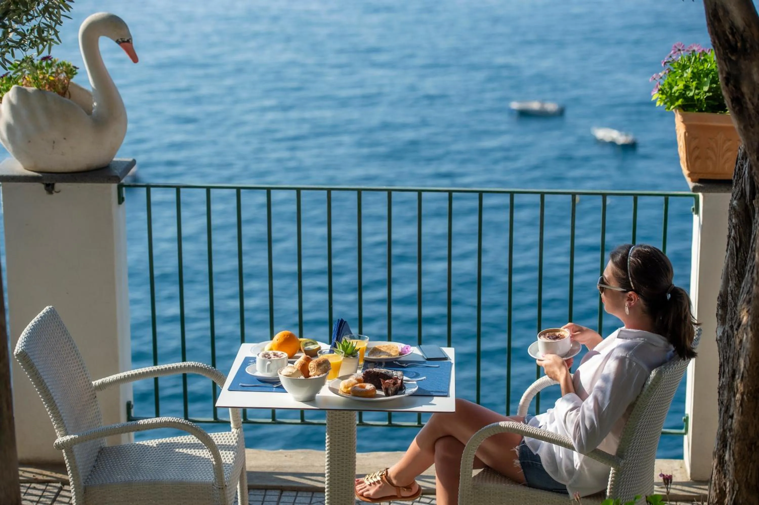 Balcony/Terrace in Hotel Villa Maria Pia