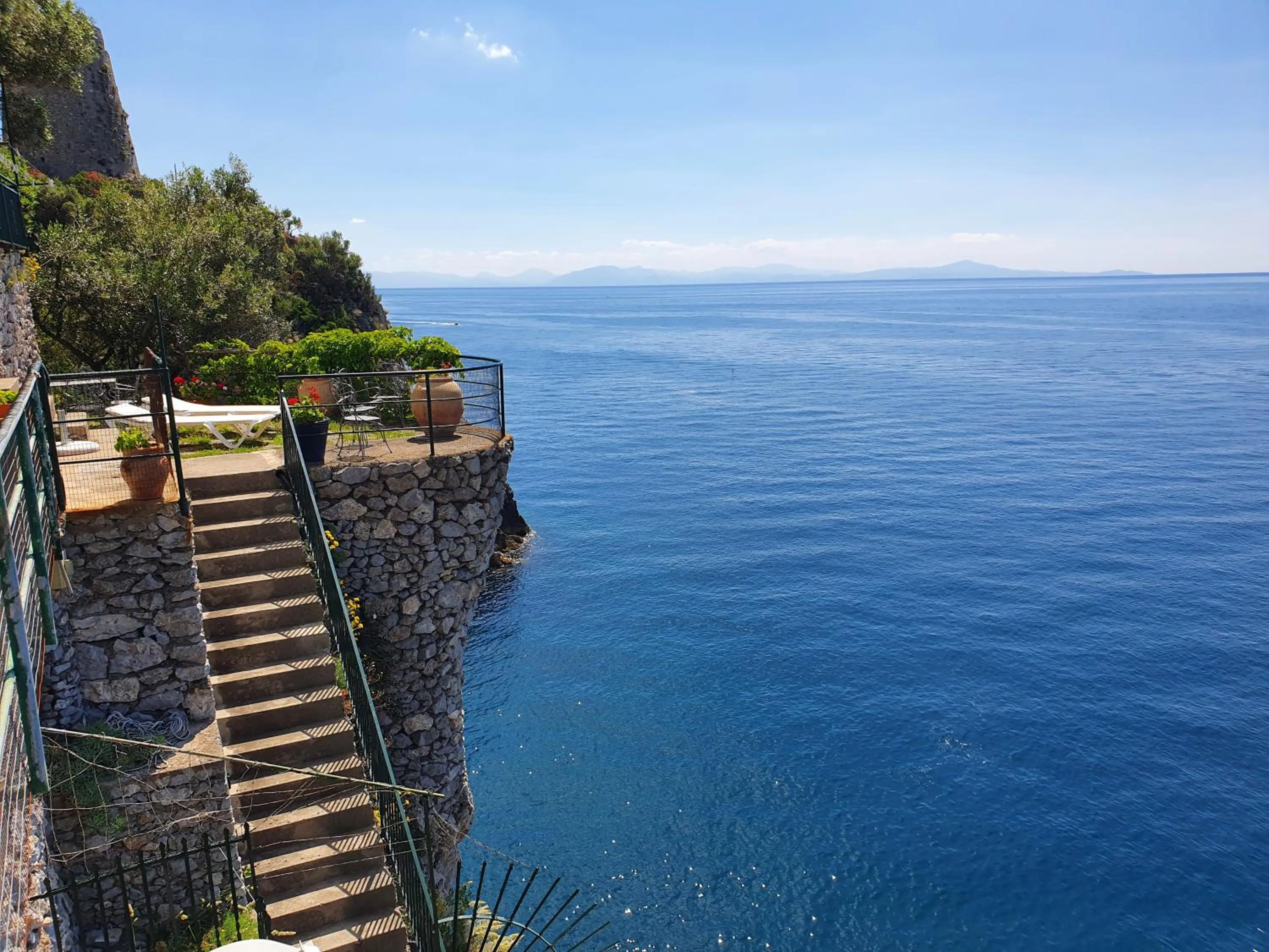 Natural landscape in Hotel Villa Maria Pia
