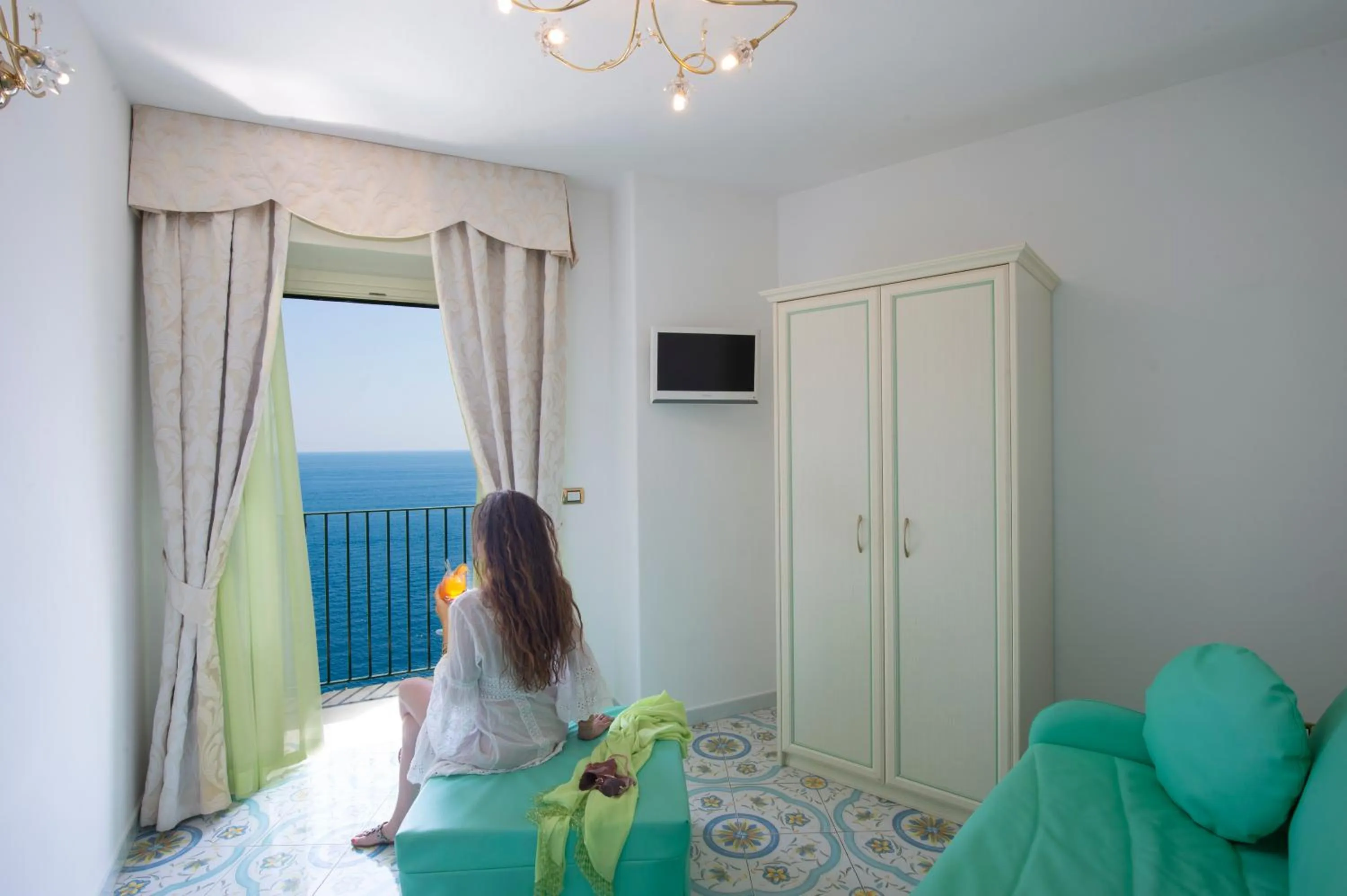 Living room in Hotel Villa Maria Pia