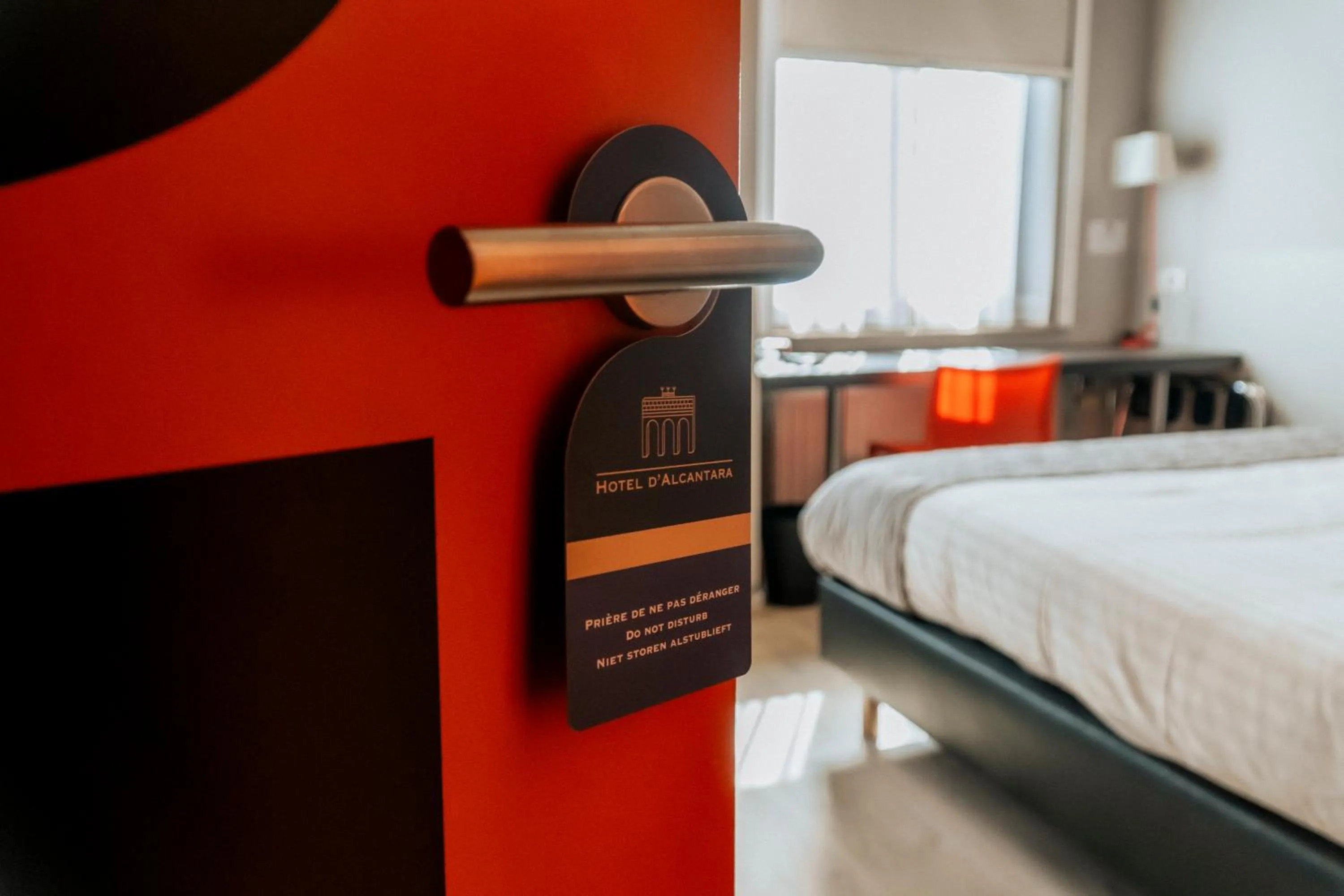 Bed in Hotel d'Alcantara