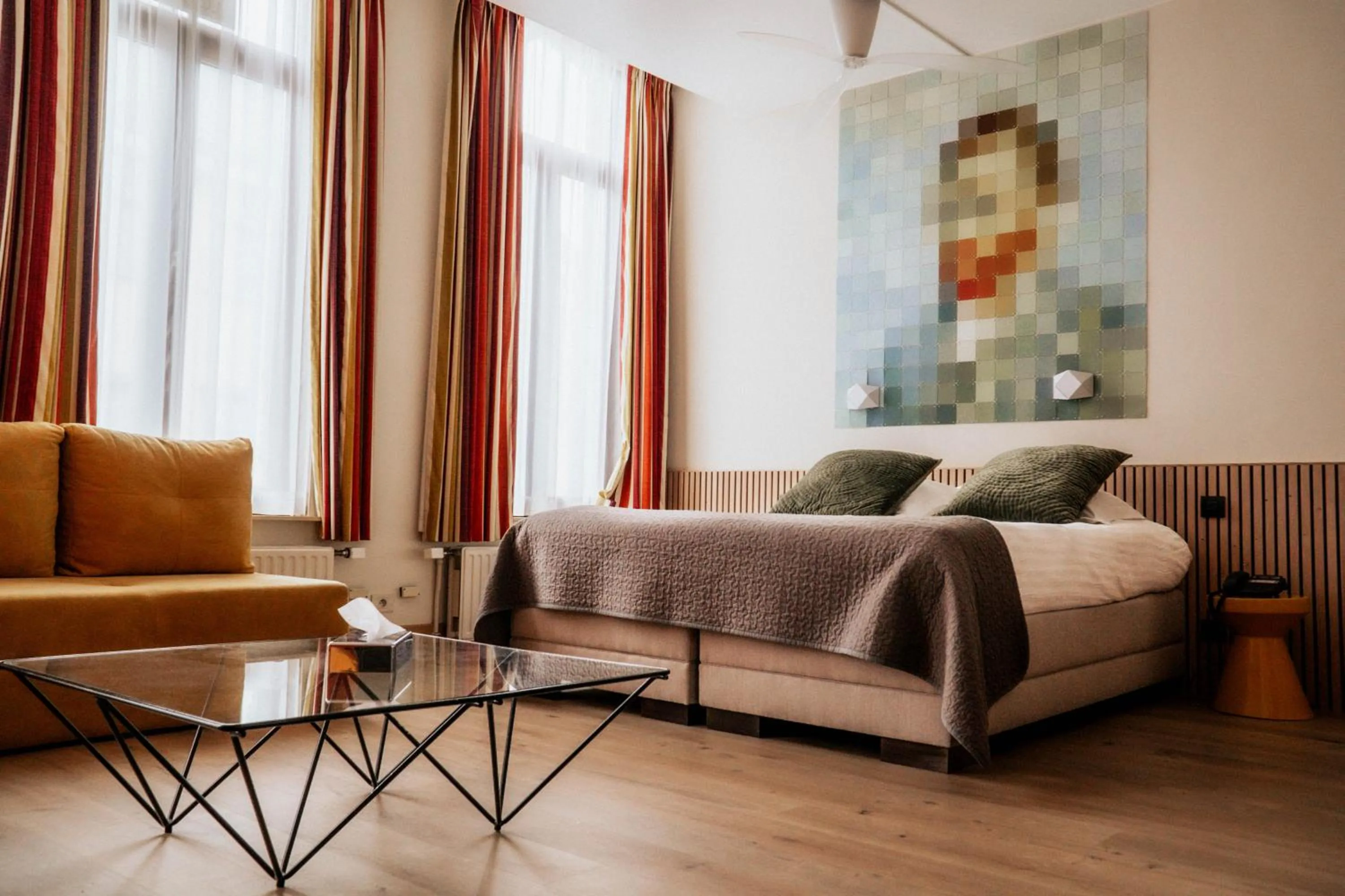 Bed in Hotel d'Alcantara