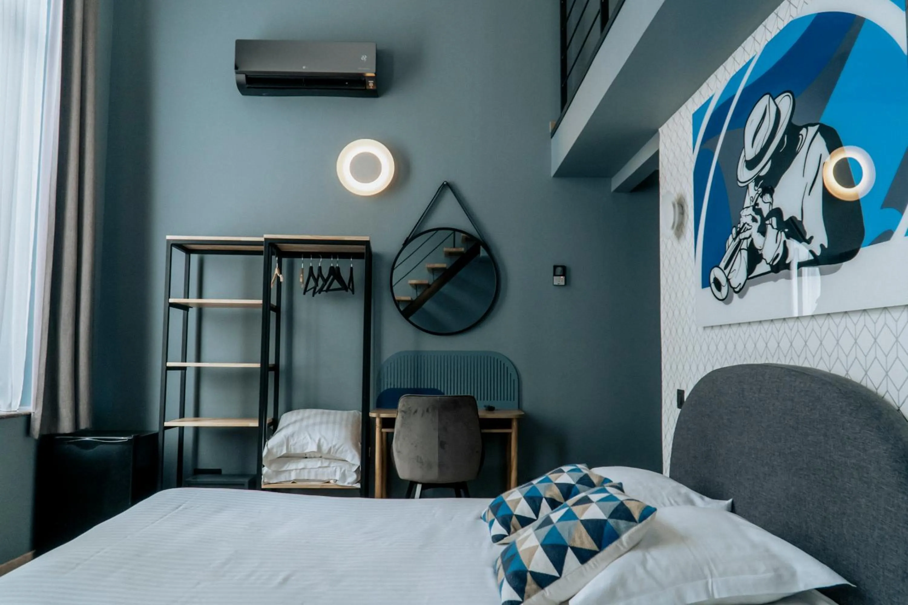 Bed in Hotel d'Alcantara