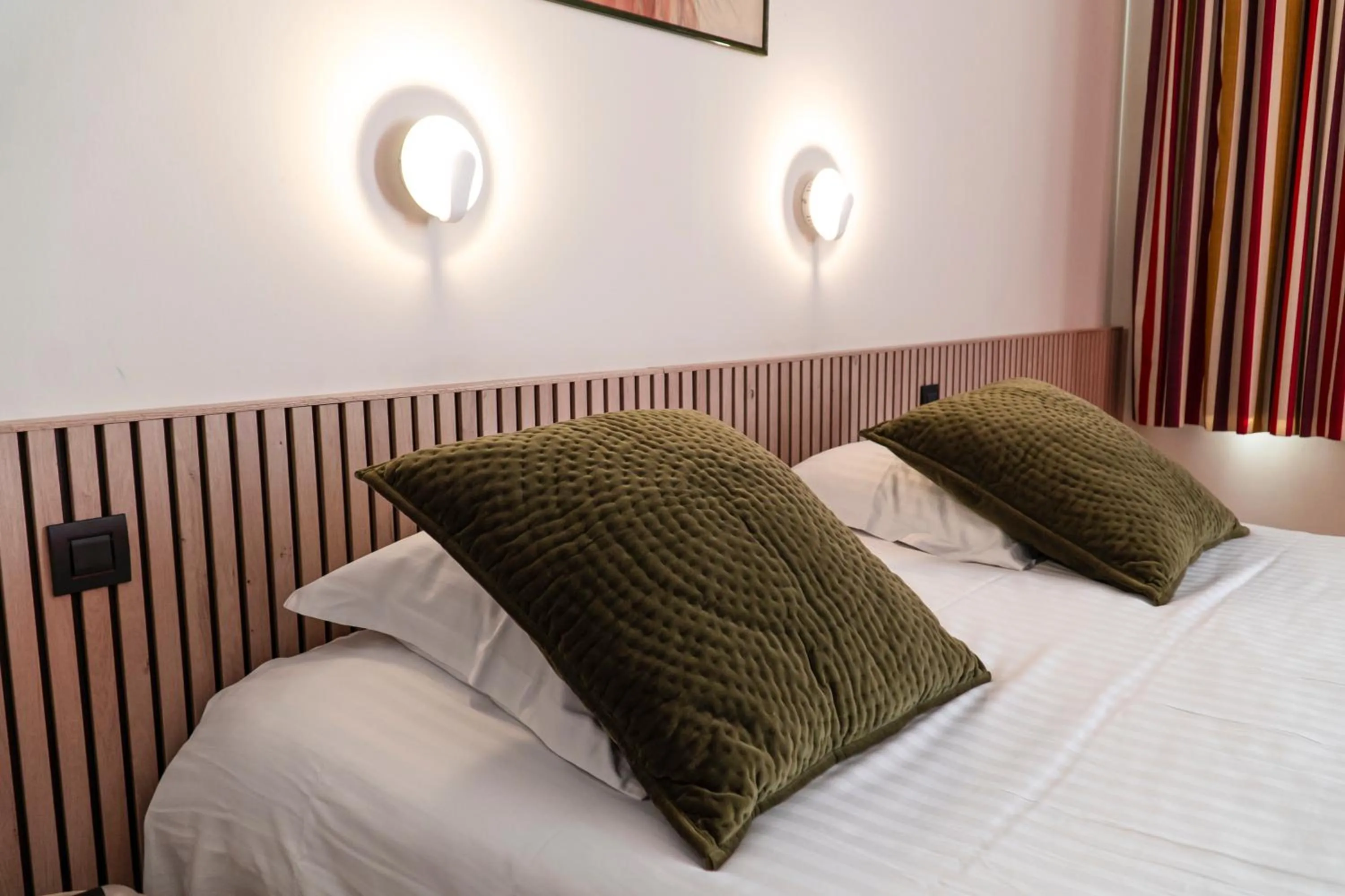 Bed in Hotel d'Alcantara