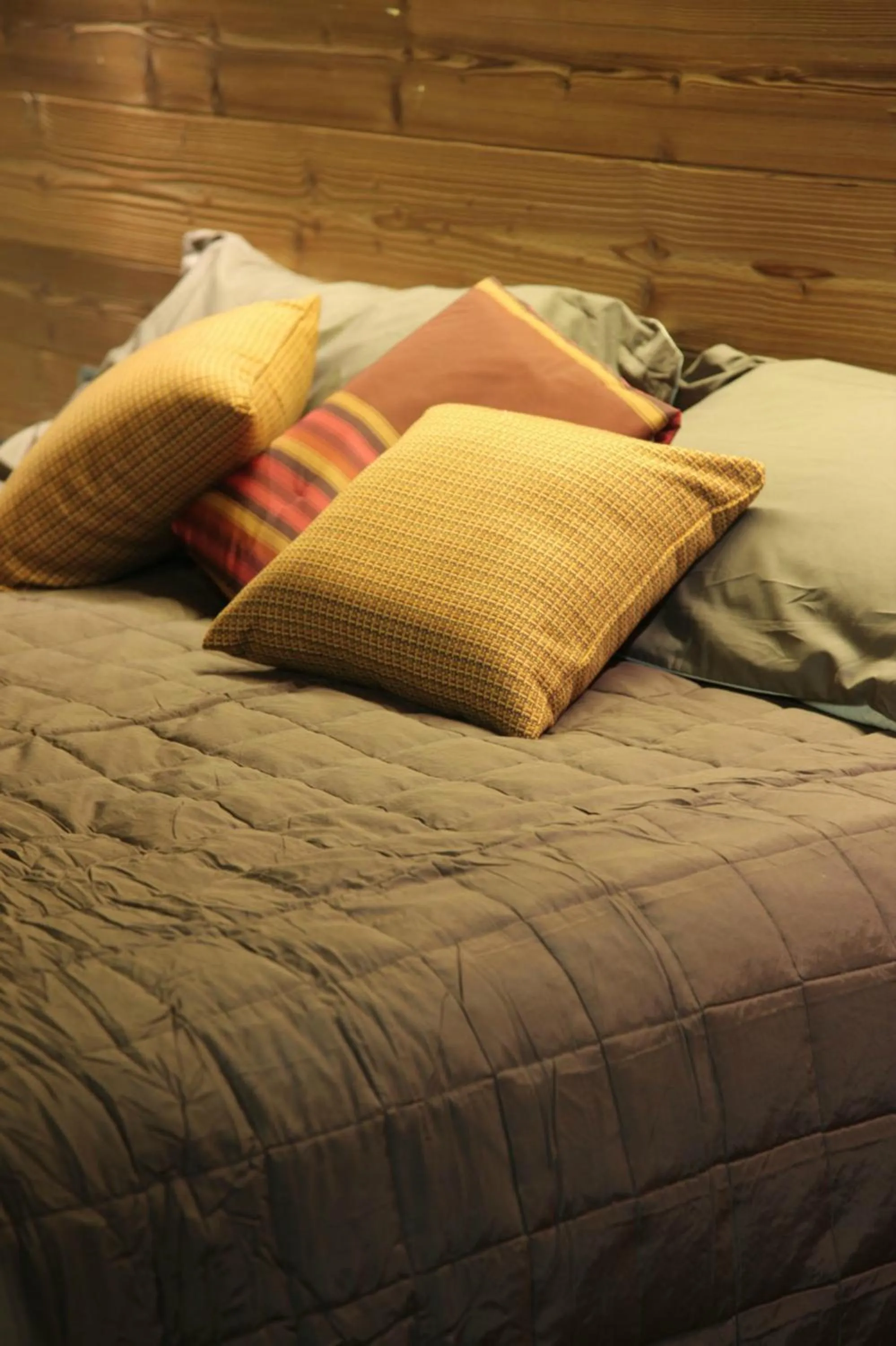 Decorative detail, Bed in Hotel La Chance