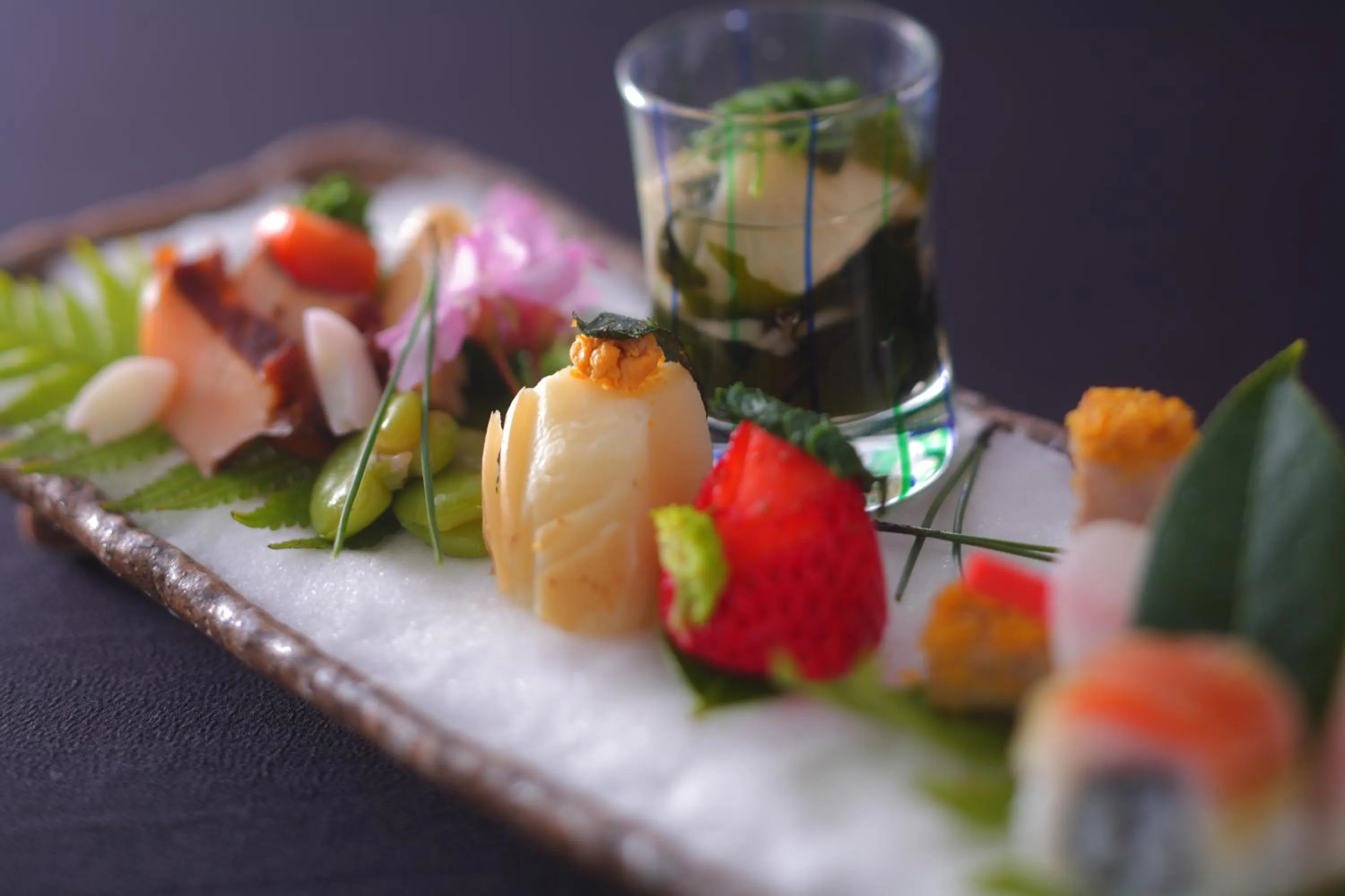 Food close-up in Hiina