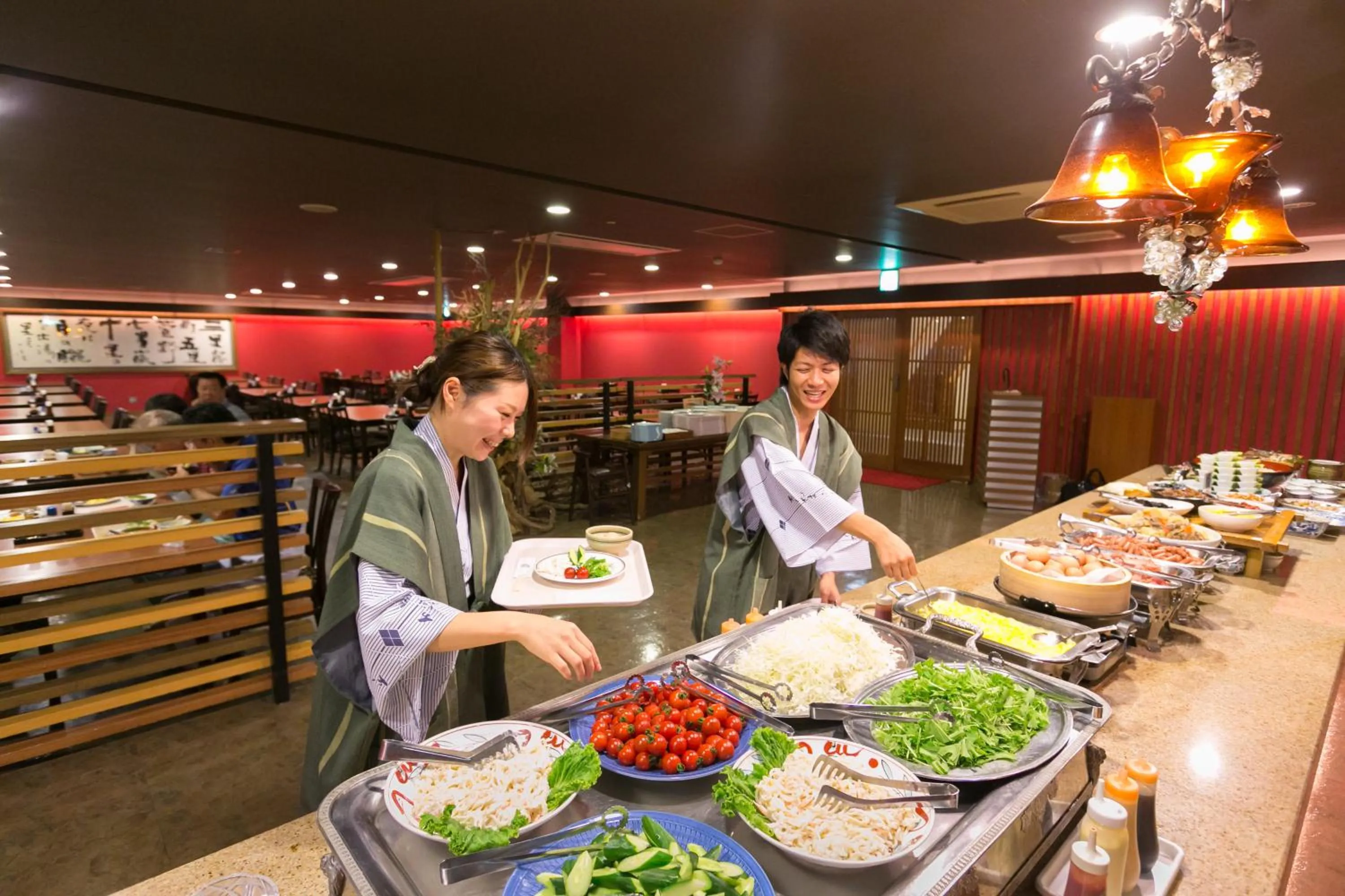 Food in Beppu Kannawa Onsen Oniyama Hotel
