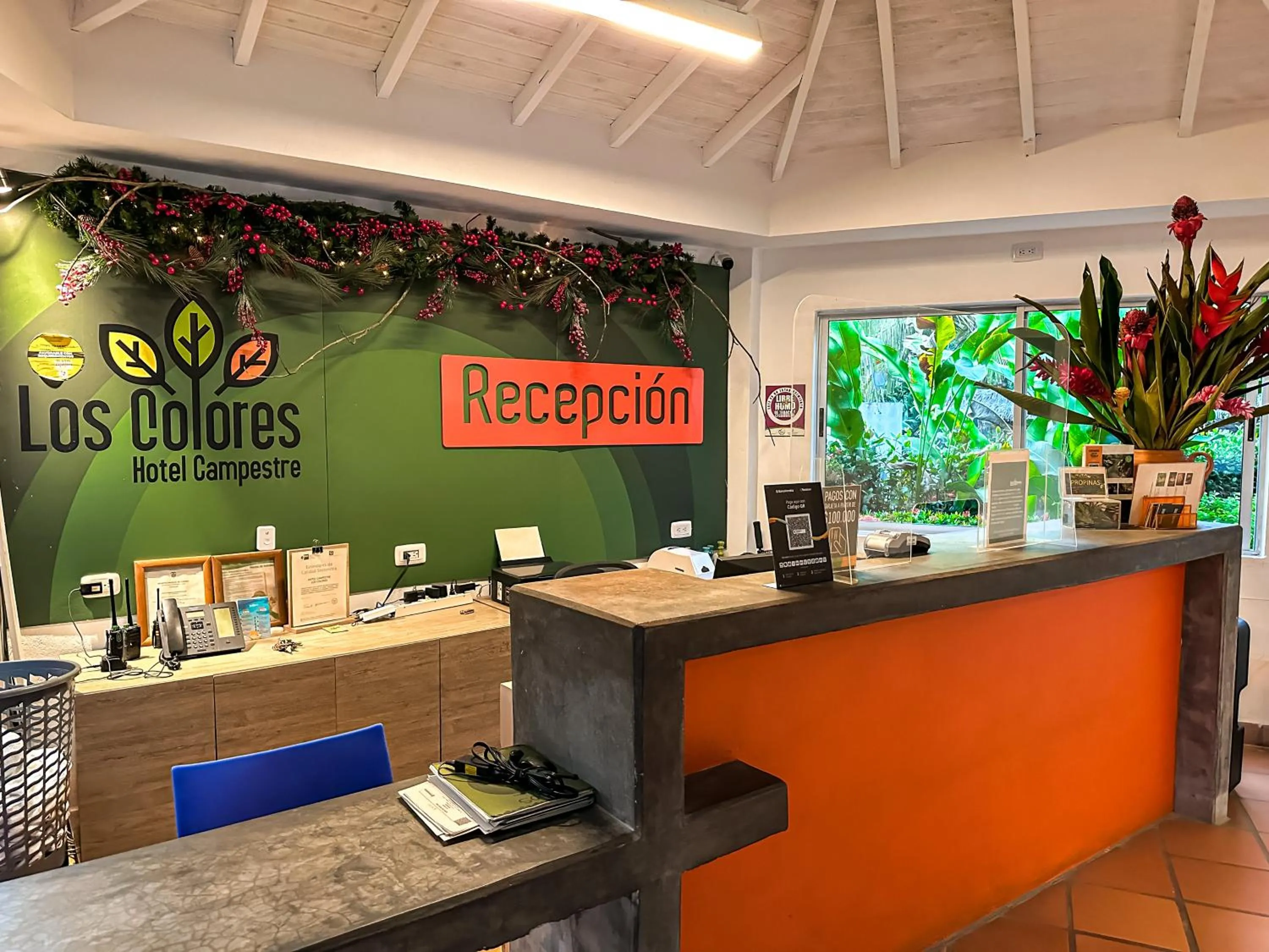 Lobby or reception in Los Colores Ecoparque