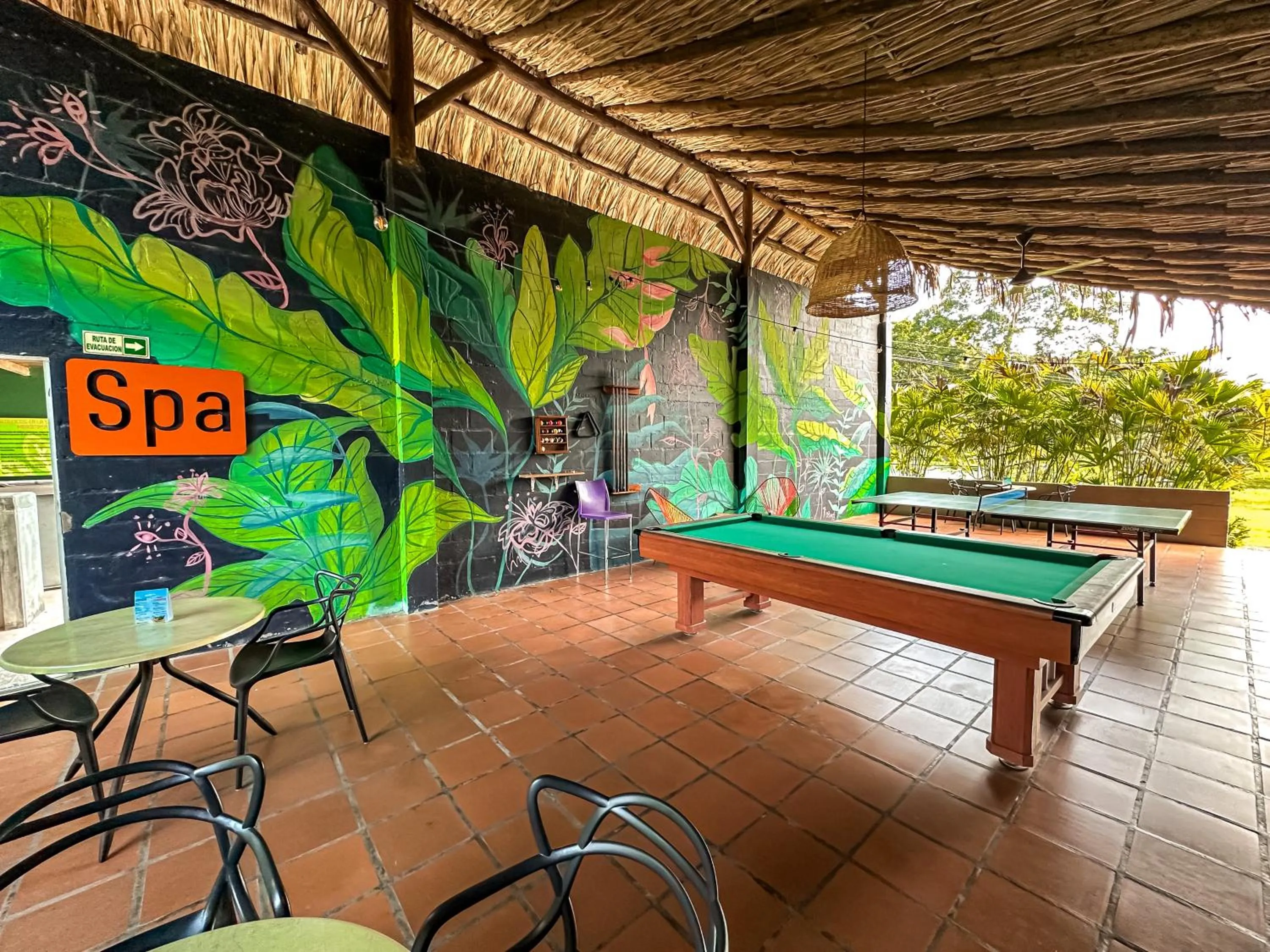 Billiard in Los Colores Ecoparque