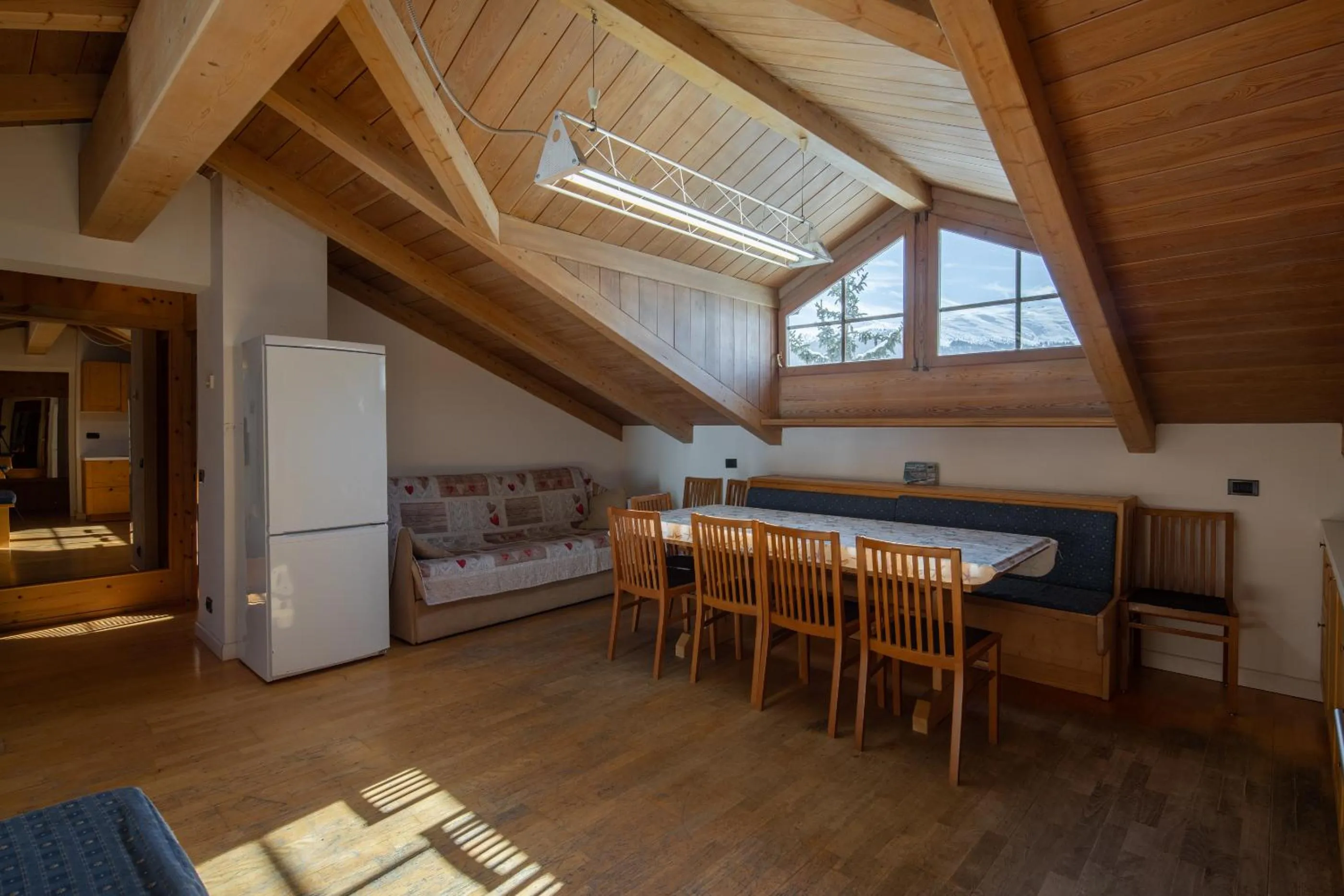 Living room in Chalet Del Sole per gruppi