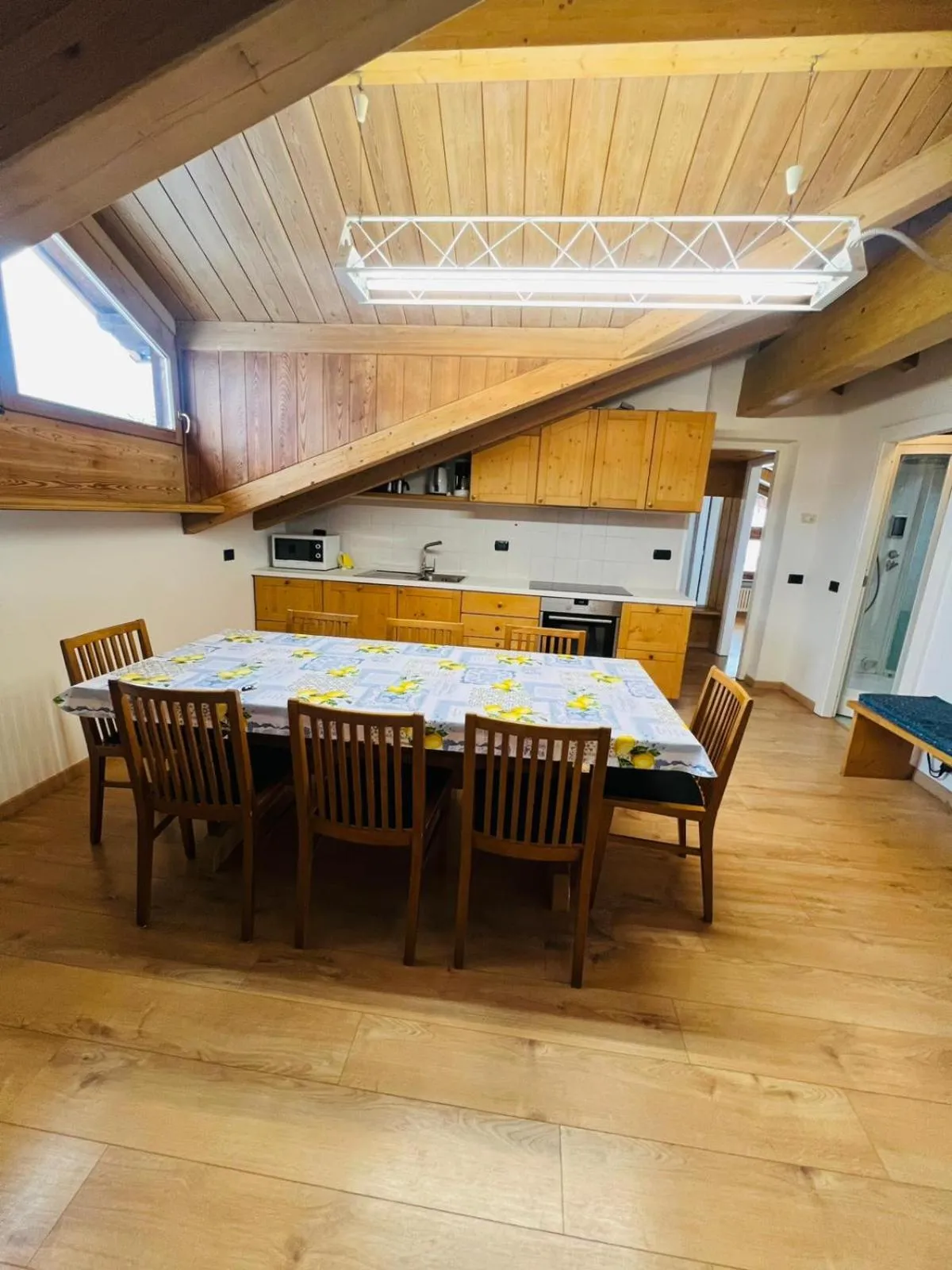 kitchen in Chalet Del Sole per gruppi