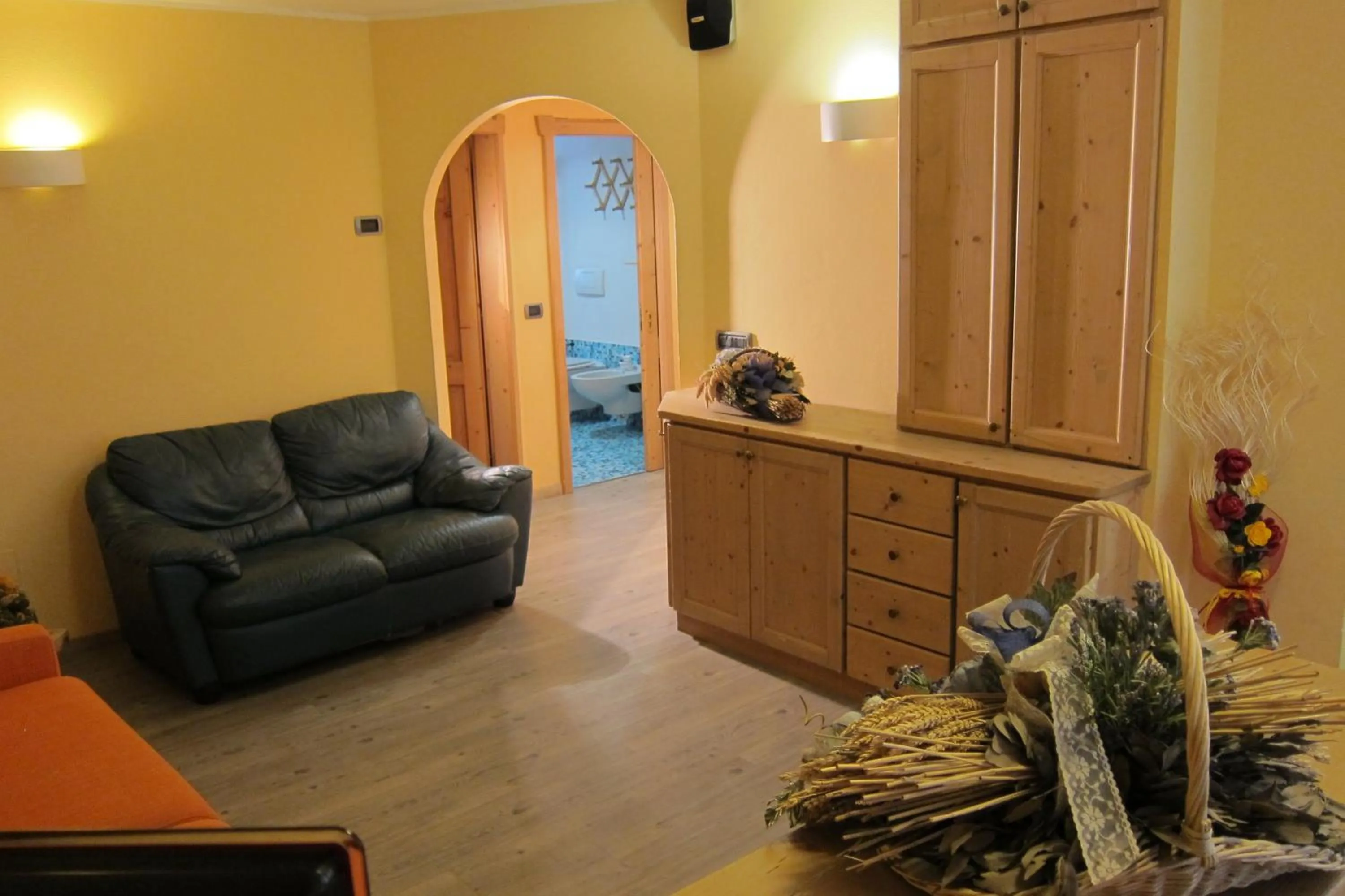 Living room in Chalet Del Sole per gruppi