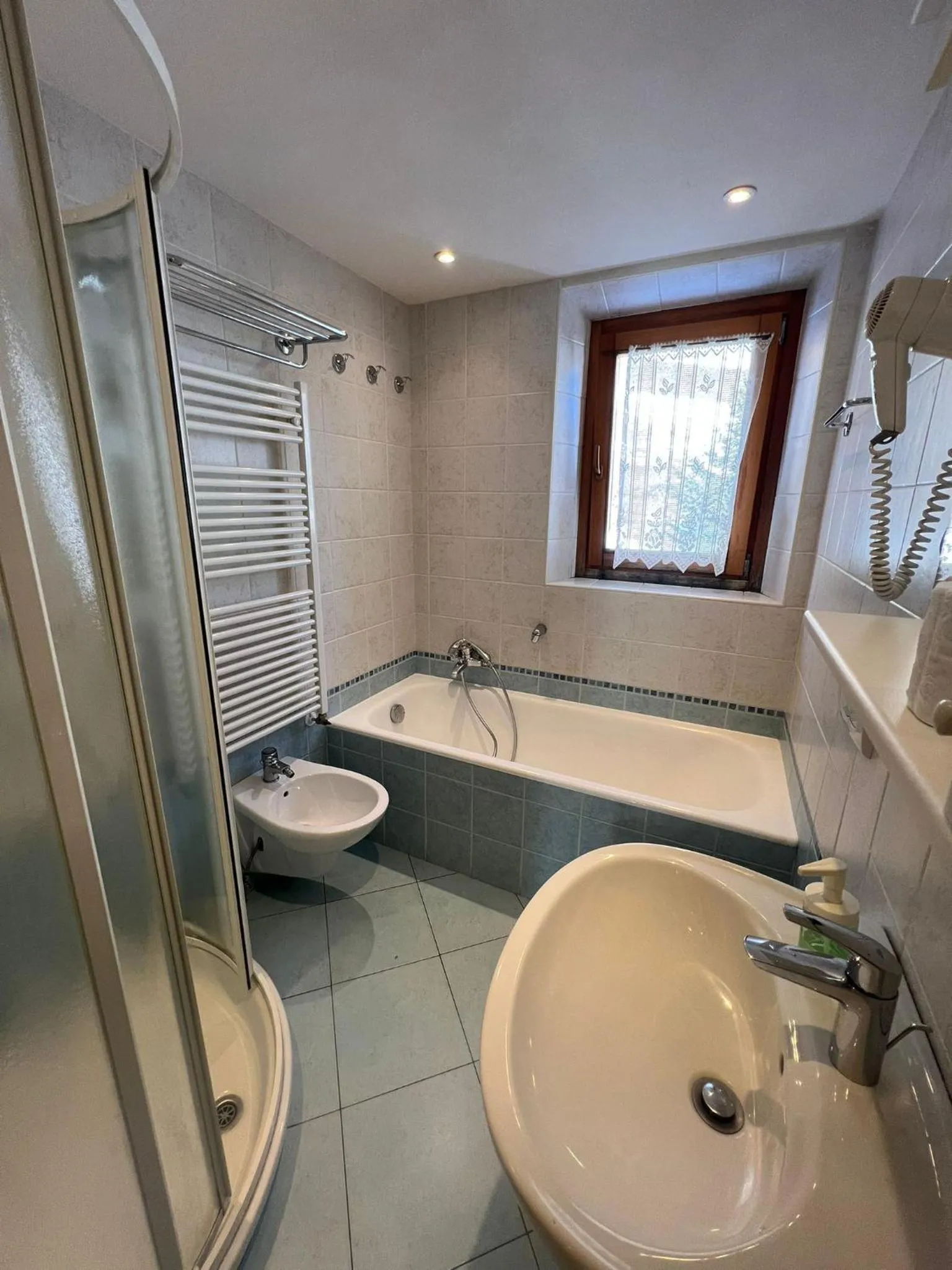 Shower in Chalet Del Sole per gruppi