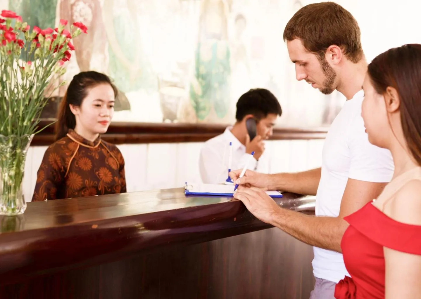Staff in The Palmy Phu Quoc Resort & Spa