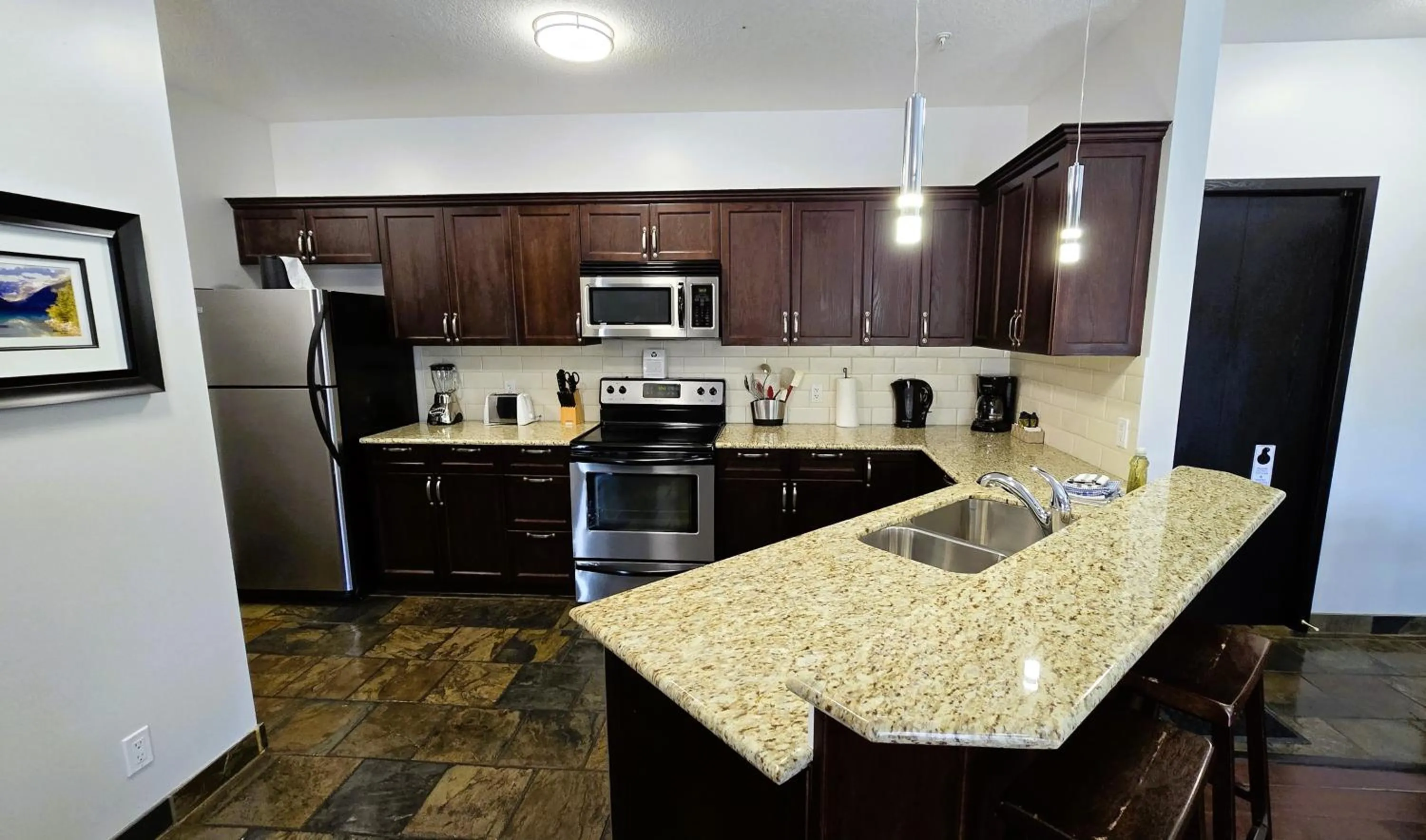 kitchen in Paradise Resort Club and Spa