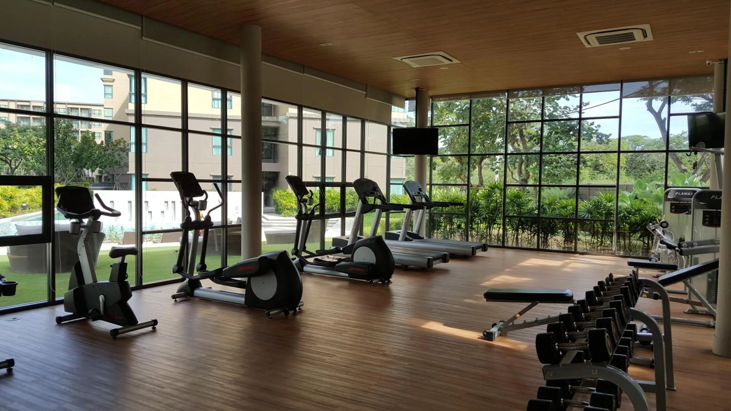 Fitness centre/facilities in Rain Cha-am by Obbset