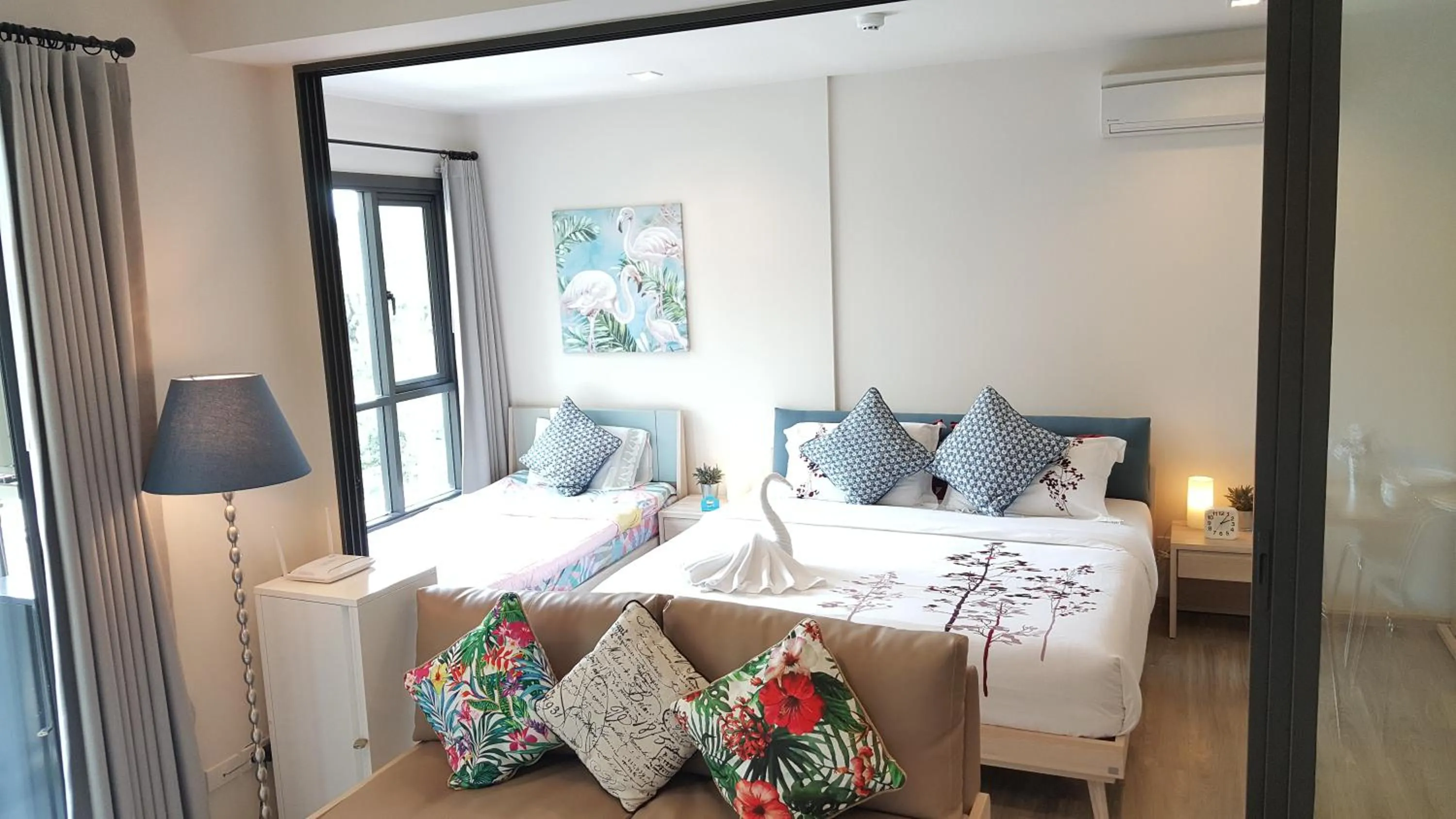 Bed in Rain Cha-am by Obbset