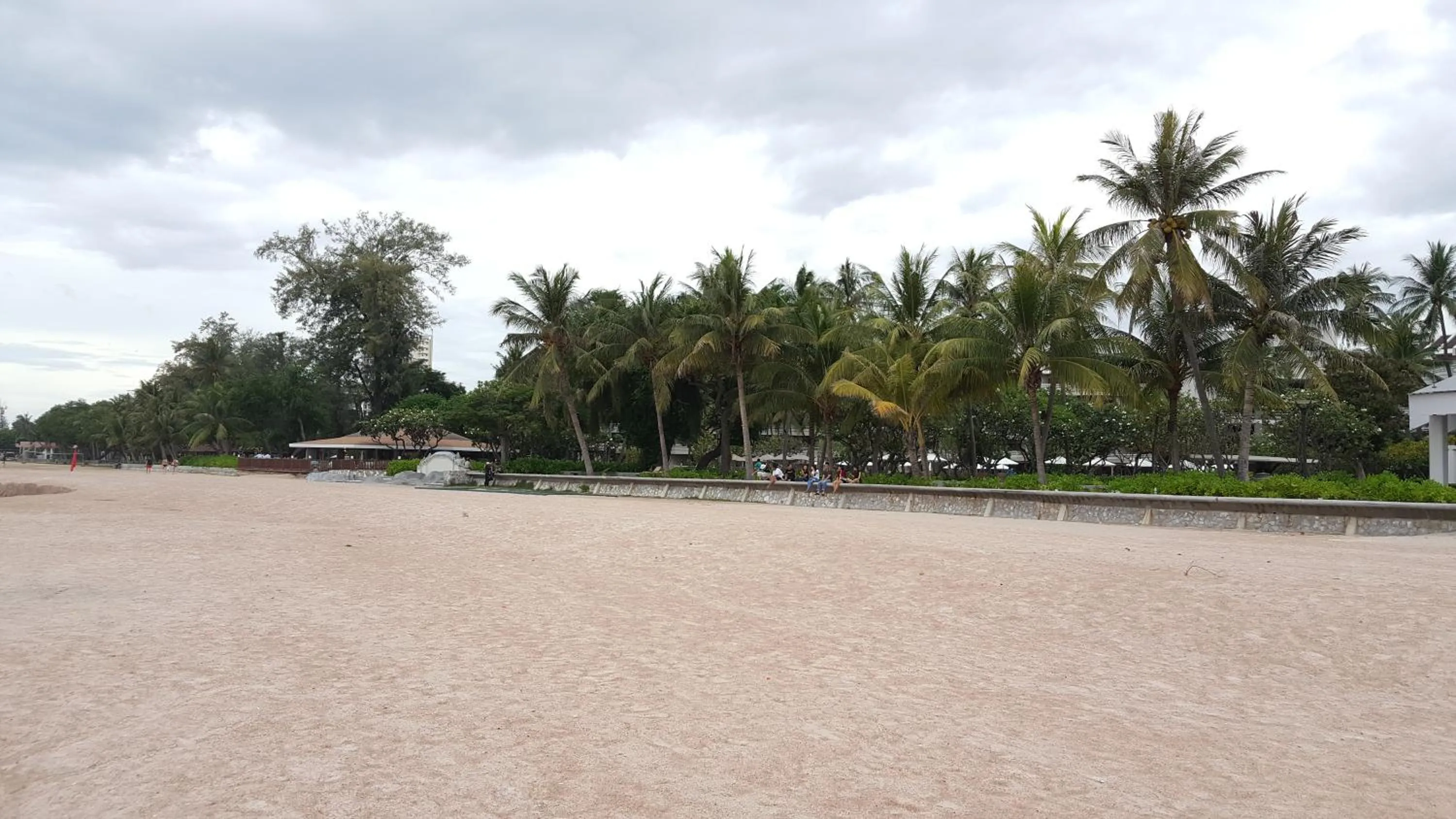 Natural landscape in Rain Cha-am by Obbset