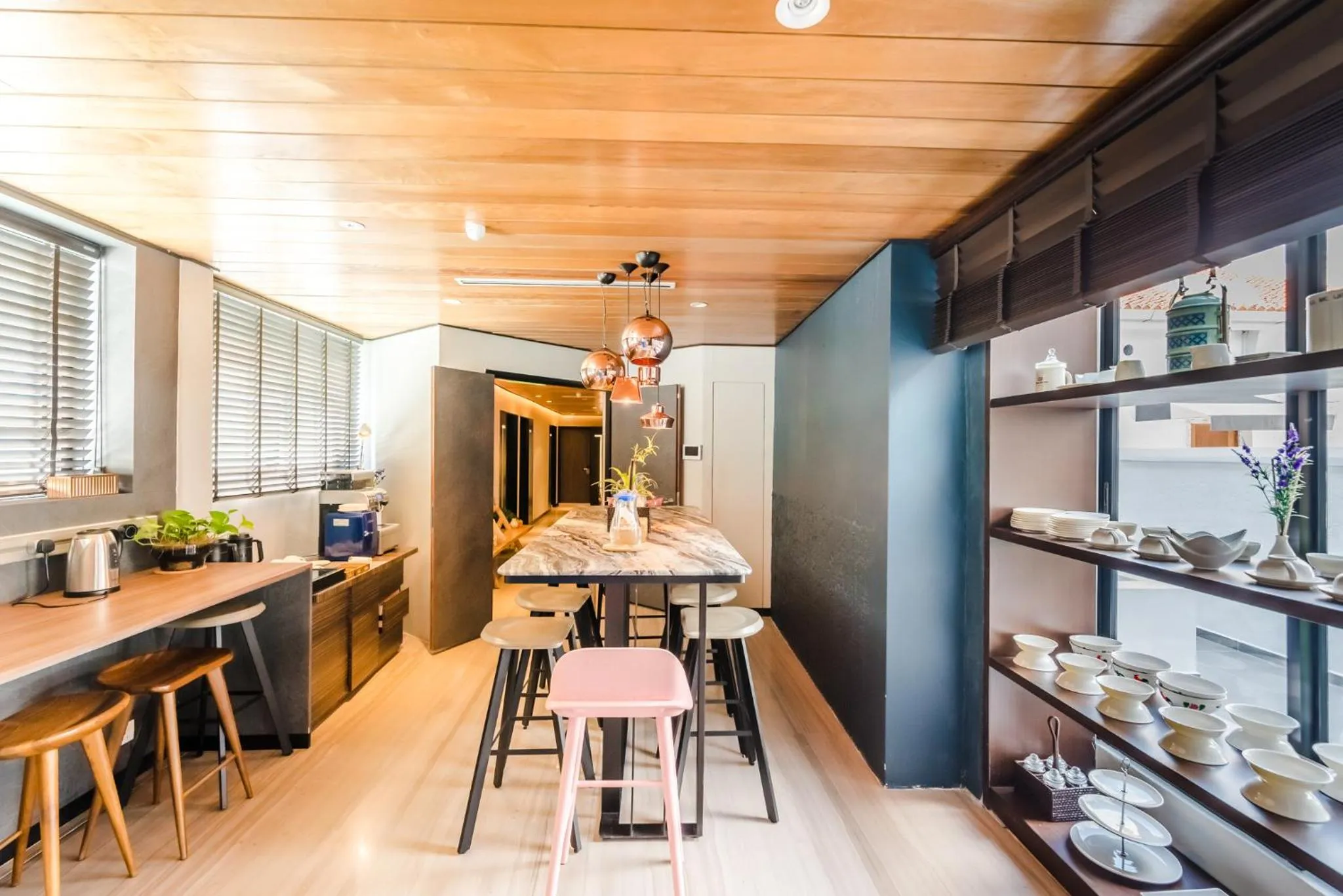 Dining area in Tien Hotel Georgetown
