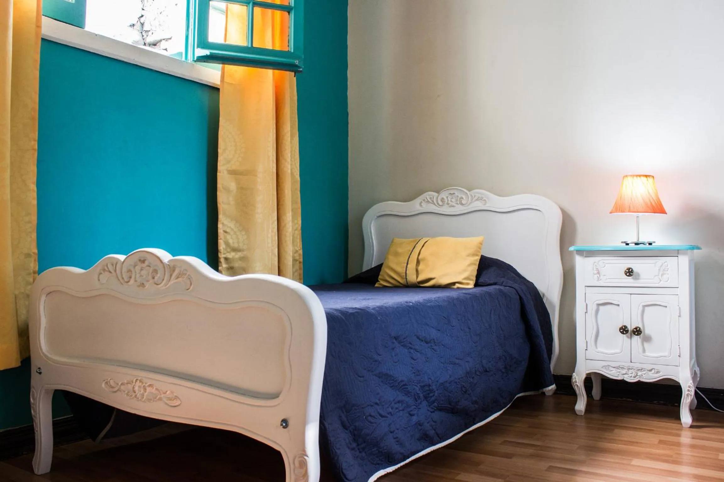 Bed in Hostal Forestal