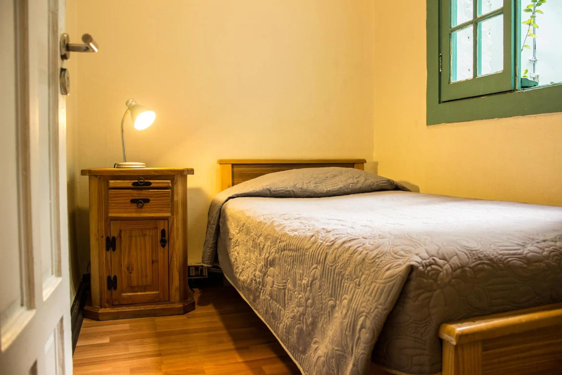 Bed in Hostal Forestal