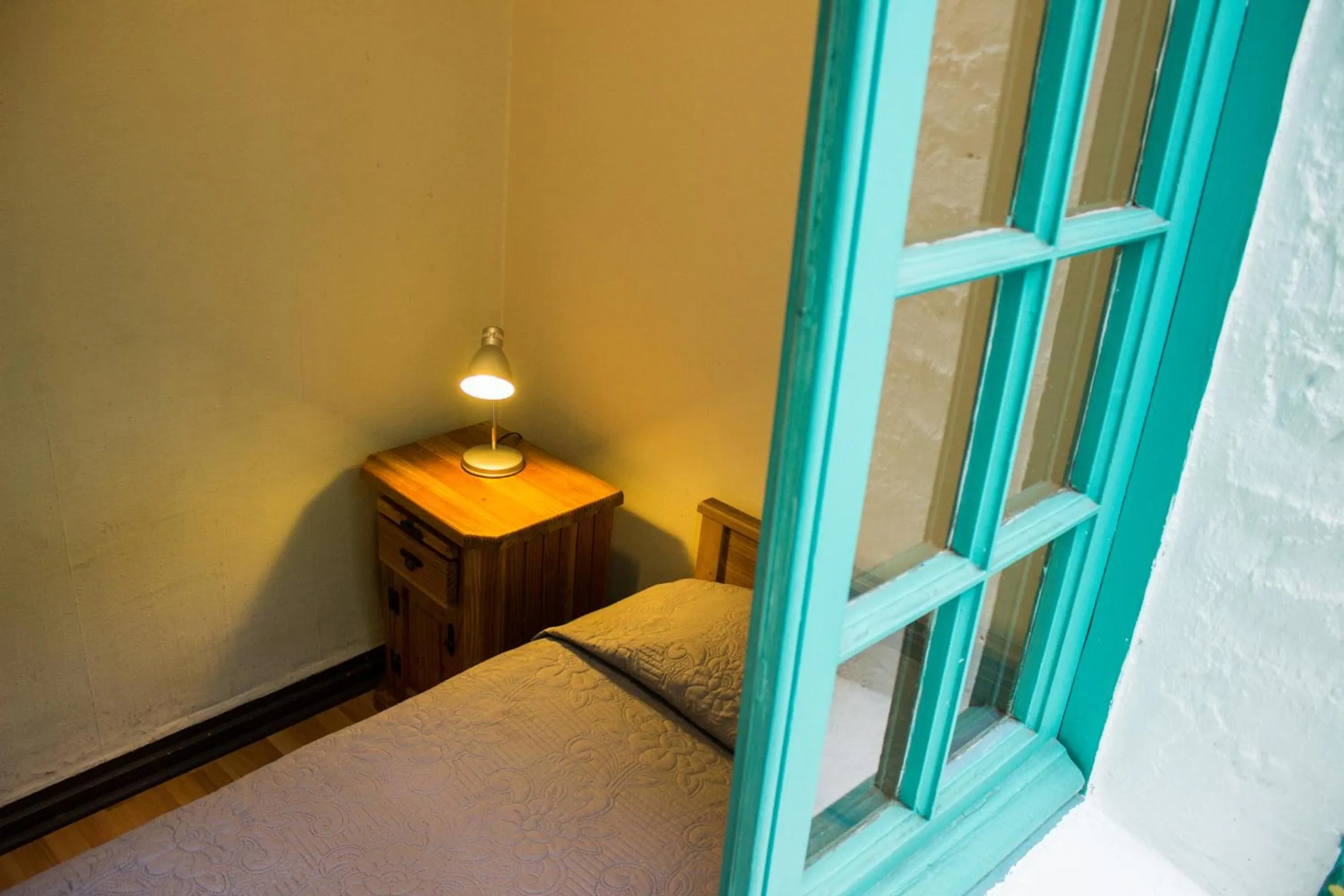 Bed in Hostal Forestal