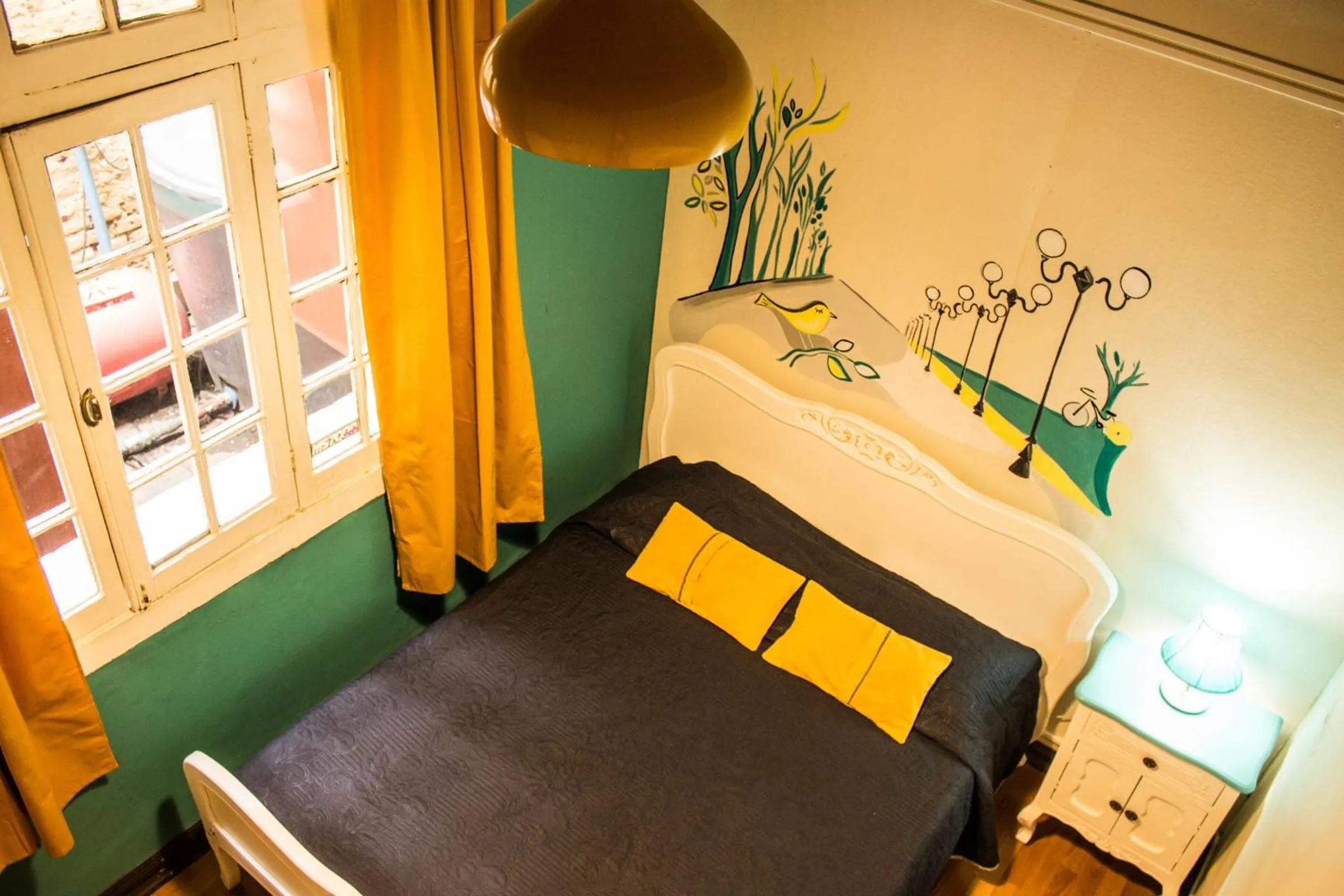 Bed in Hostal Forestal