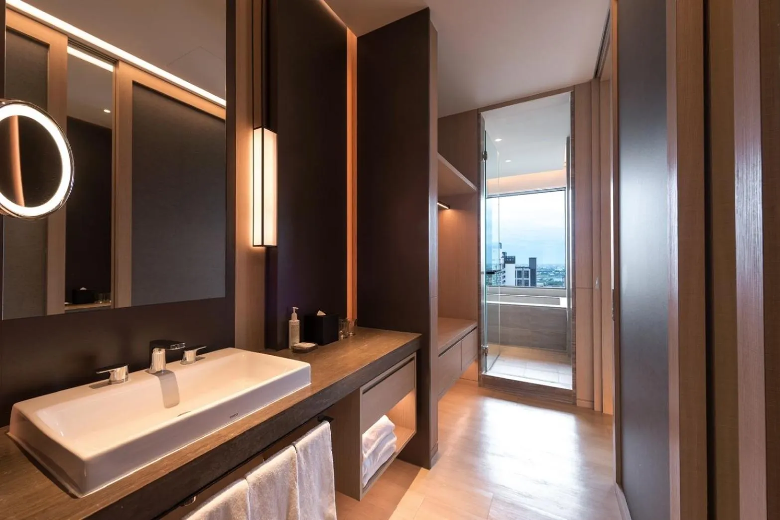 Bathroom in MU Jiaoxi Hotel