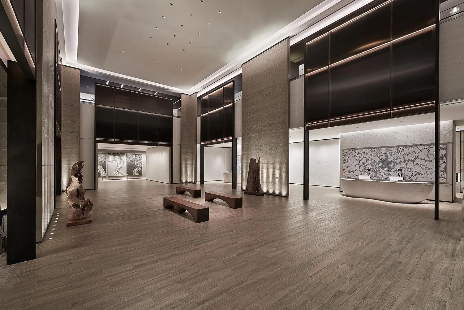 Lobby or reception in MU Jiaoxi Hotel