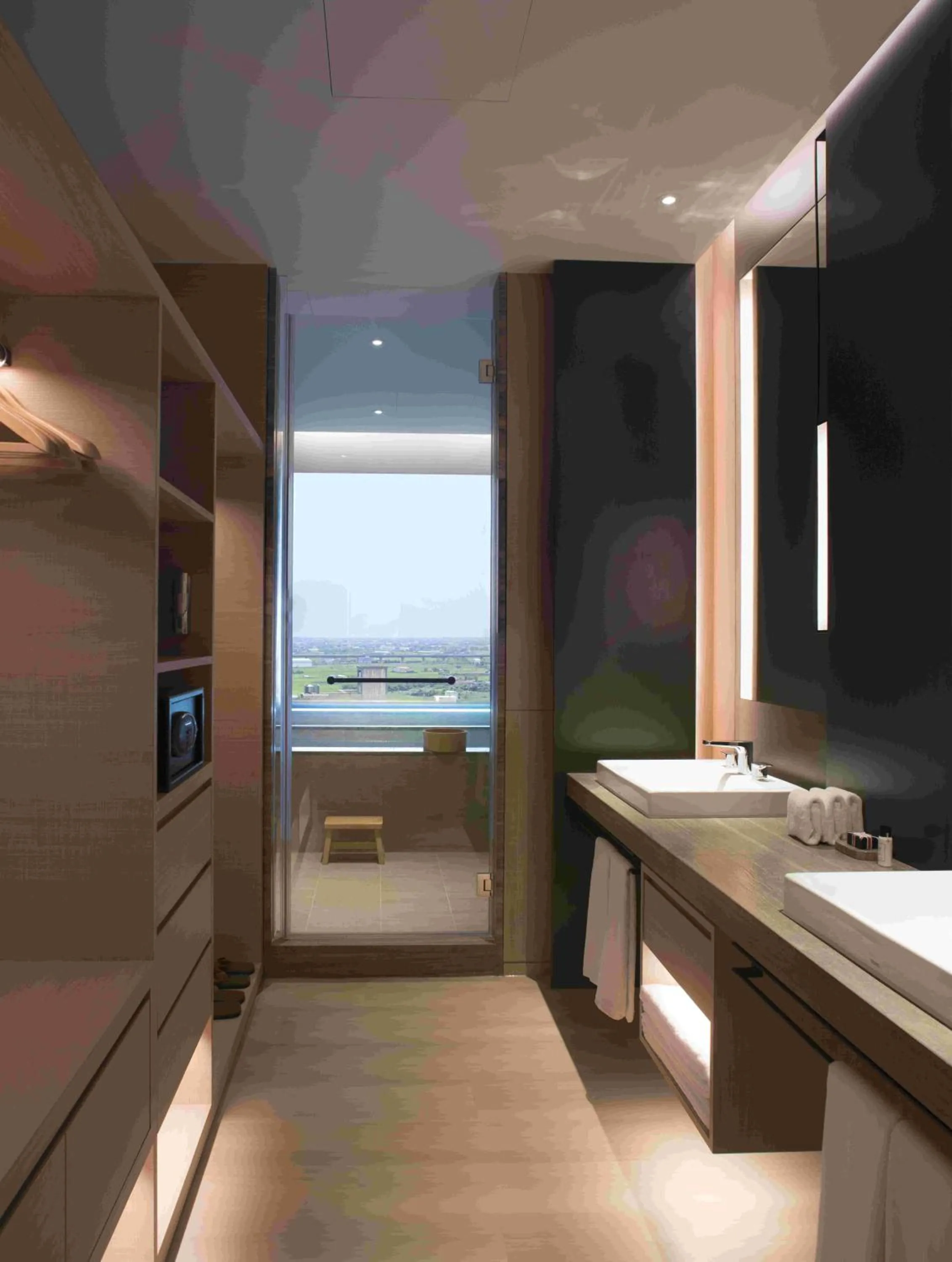 Bathroom in MU Jiaoxi Hotel