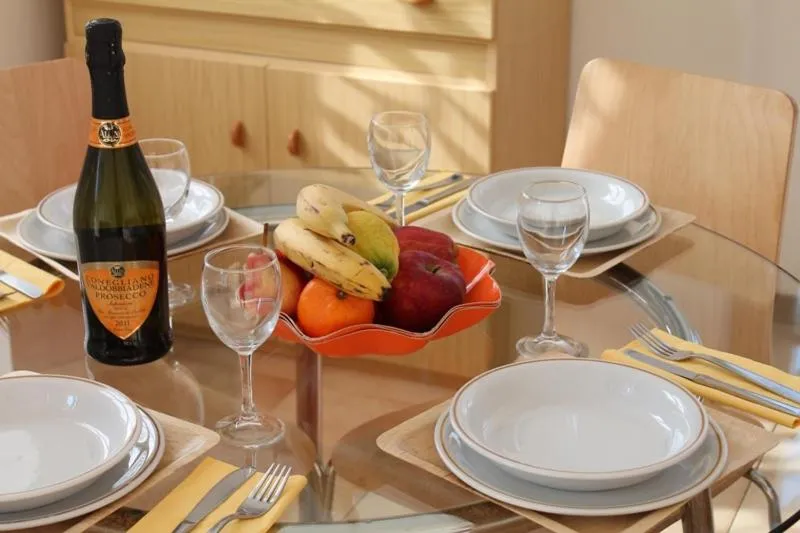 Food and drinks in Residence Geranio
