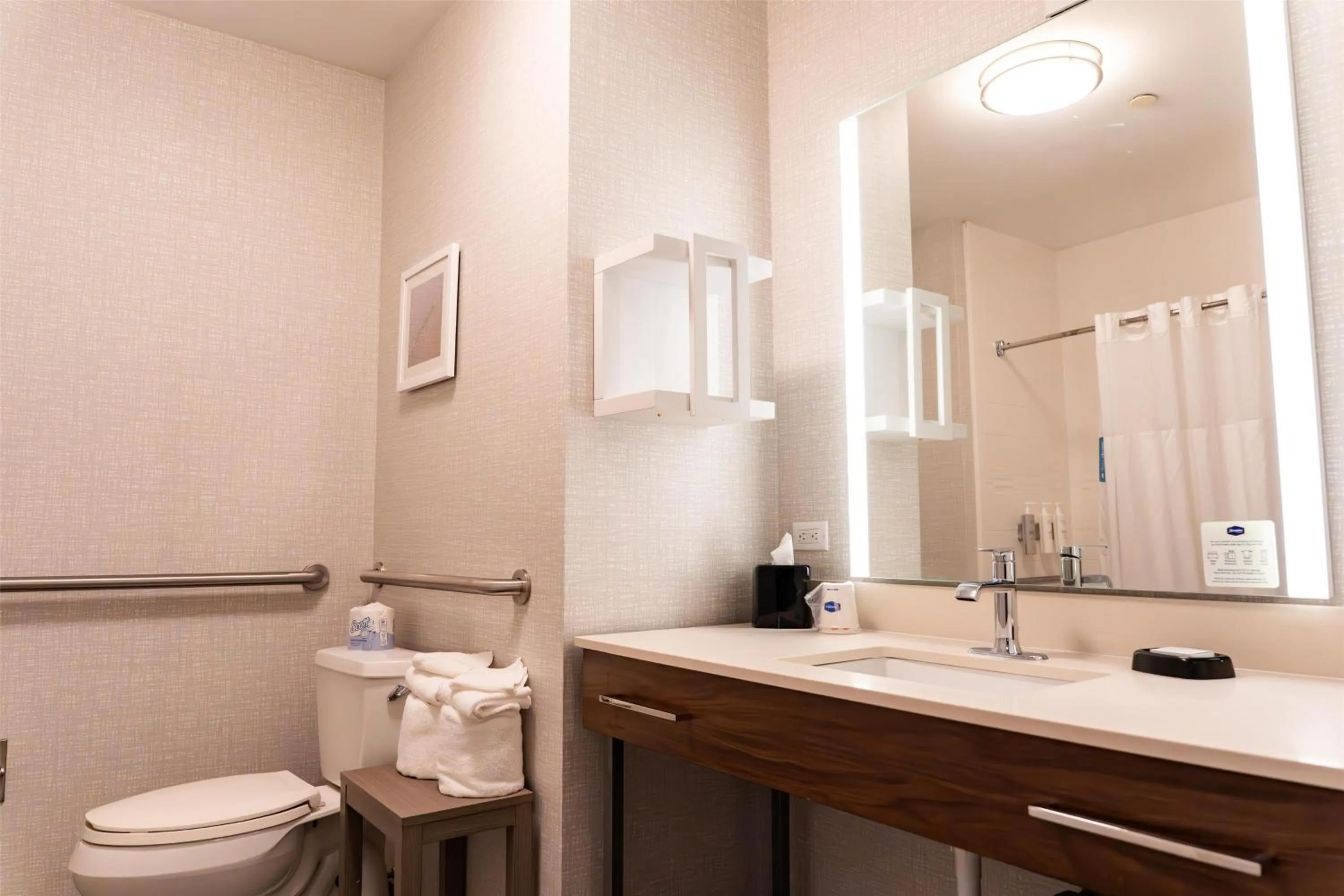 Bathroom in Hampton Inn Turnersville