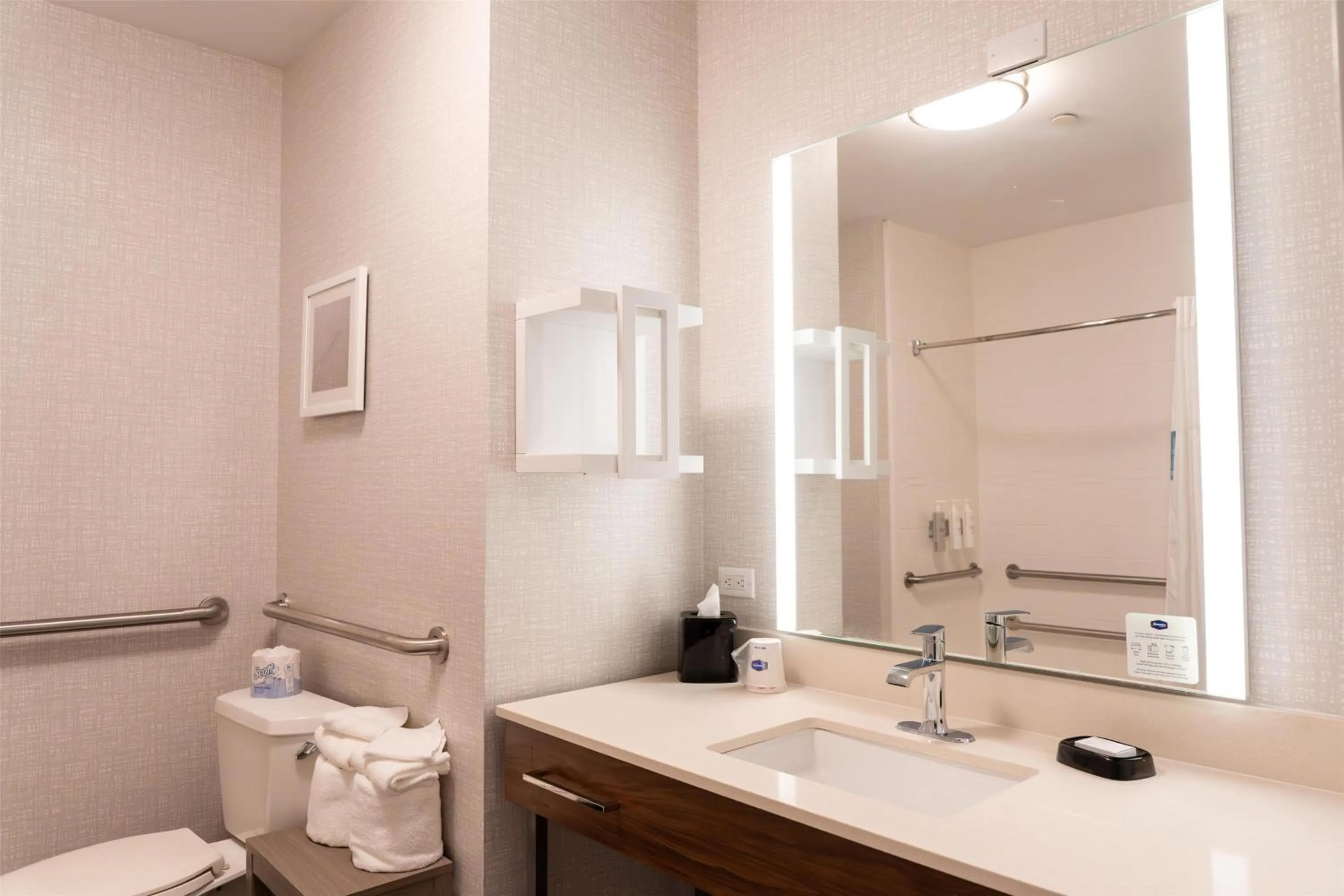 Bathroom in Hampton Inn Turnersville