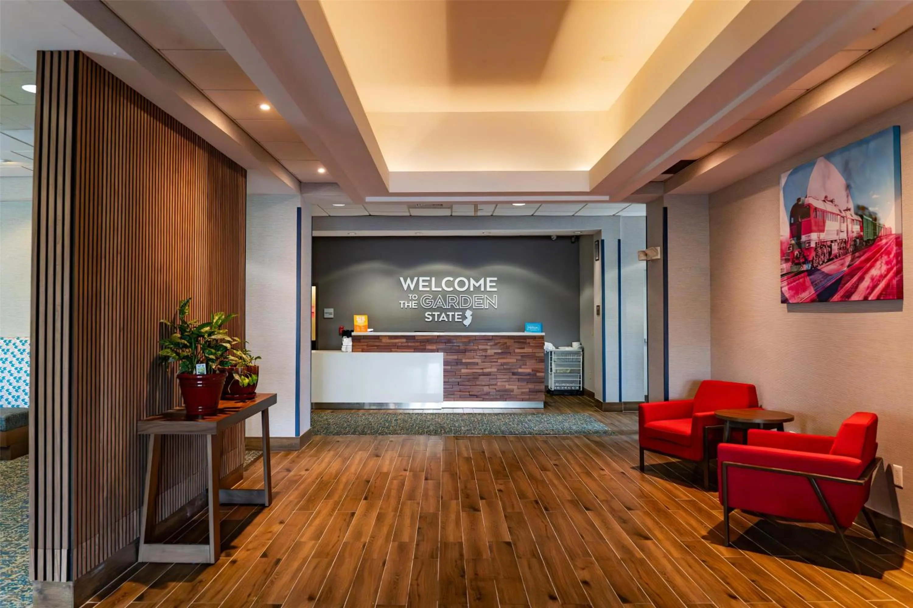 Lobby or reception in Hampton Inn Turnersville