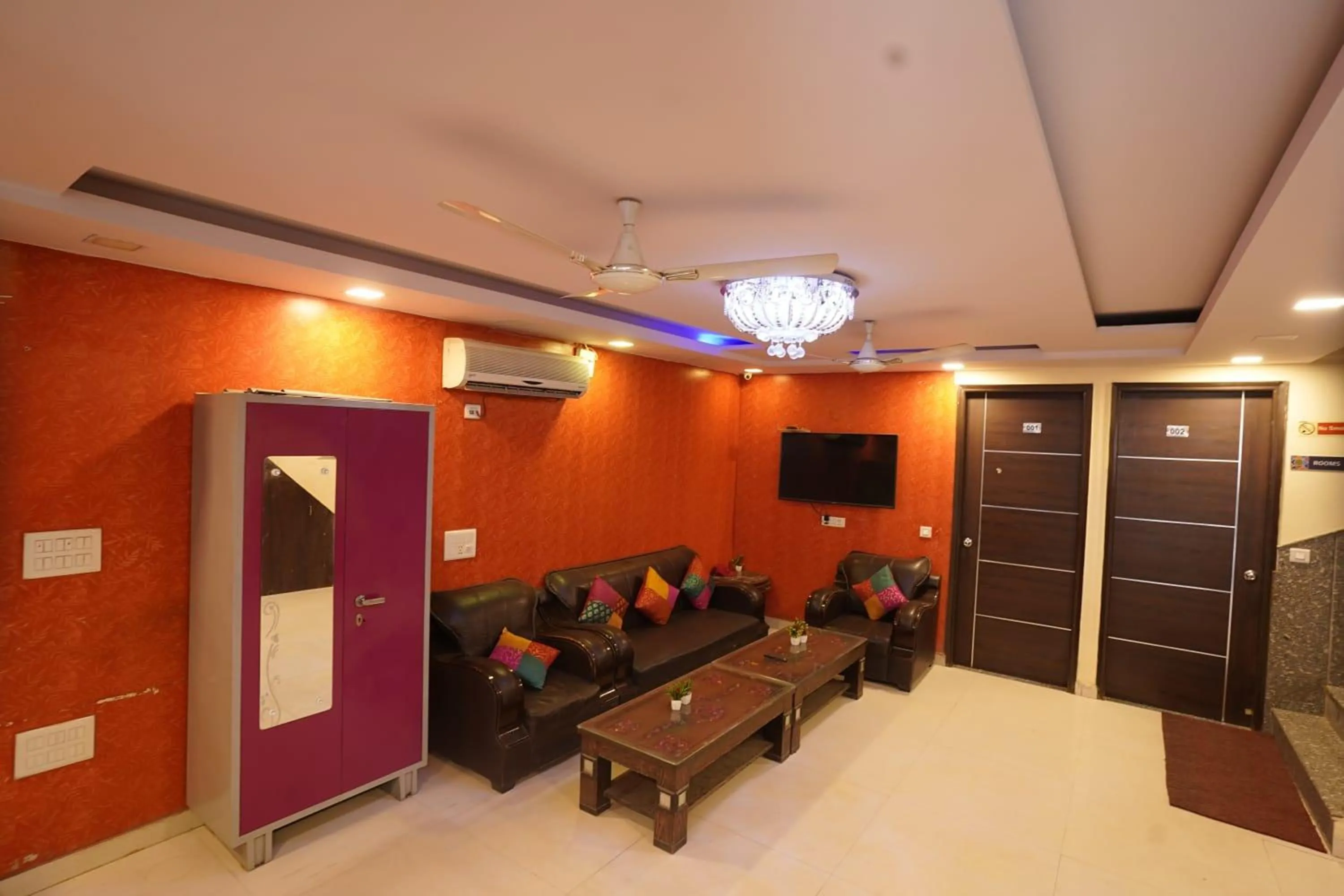 Lobby or reception in Hotel Tourist Palace