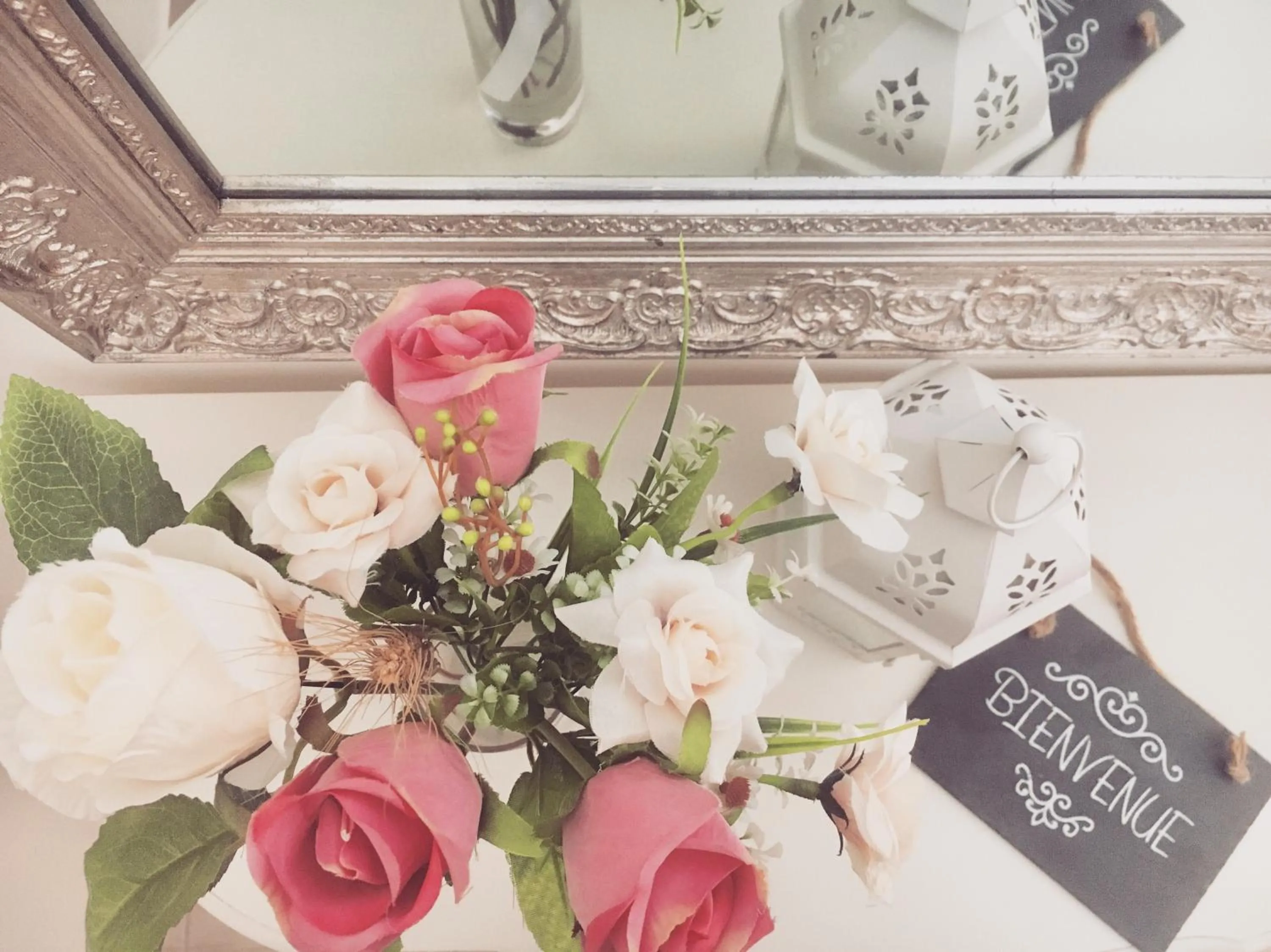 Decorative detail in Alla Luce del Barocco