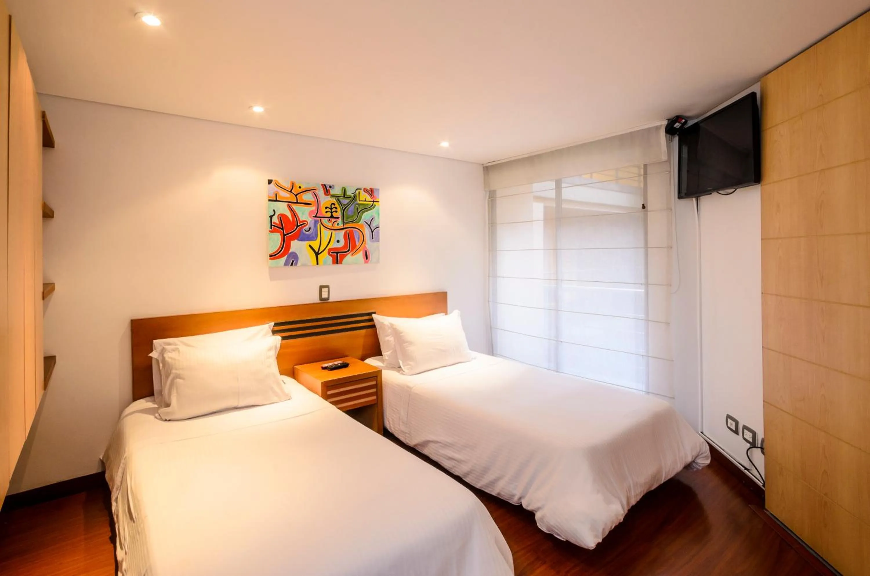 Bedroom, Bed in Travelers Obelisco Apartamentos