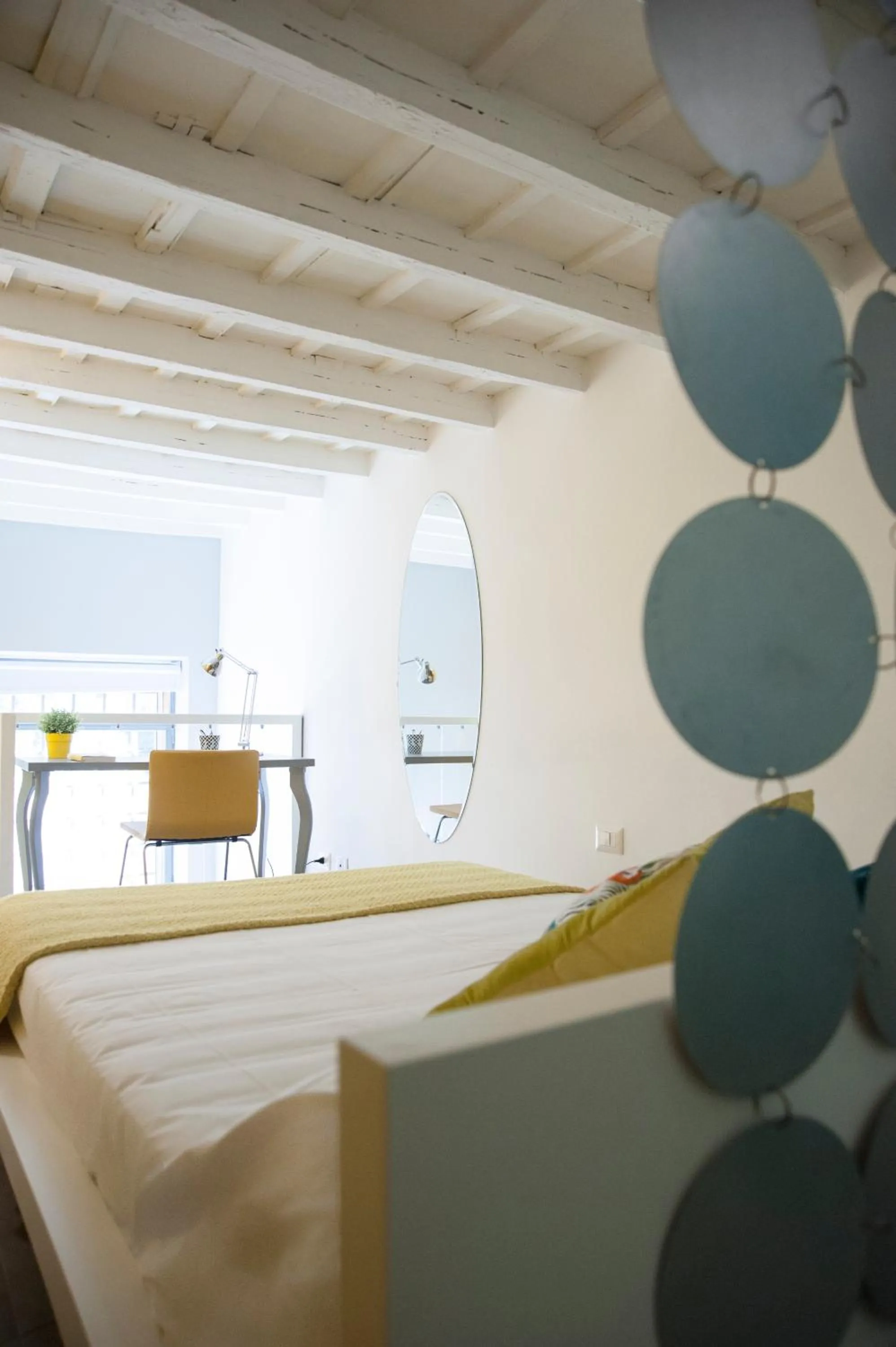 Bed in Secret Rhome Loft