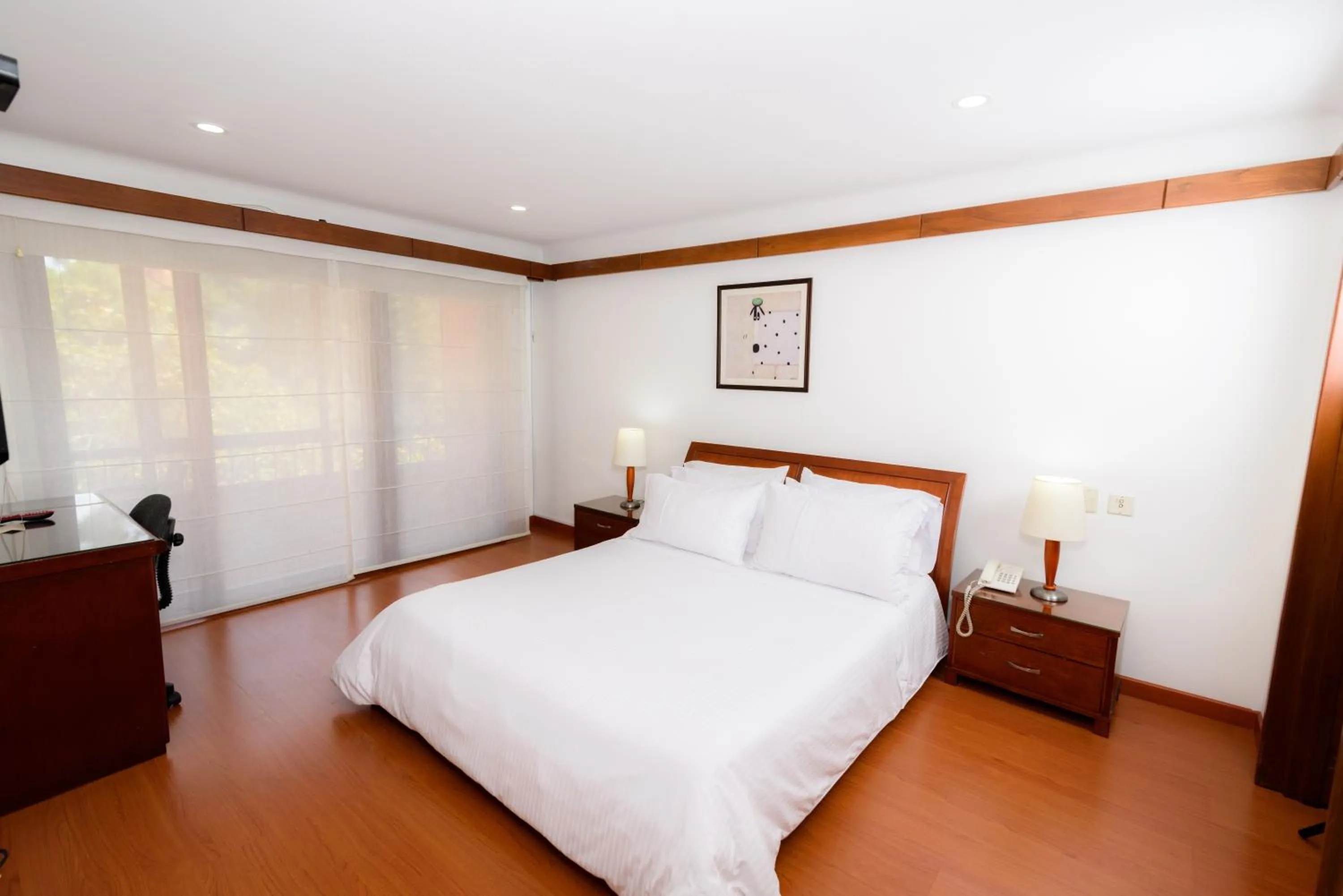 Bedroom, Bed in Travelers Condominio Plenitud