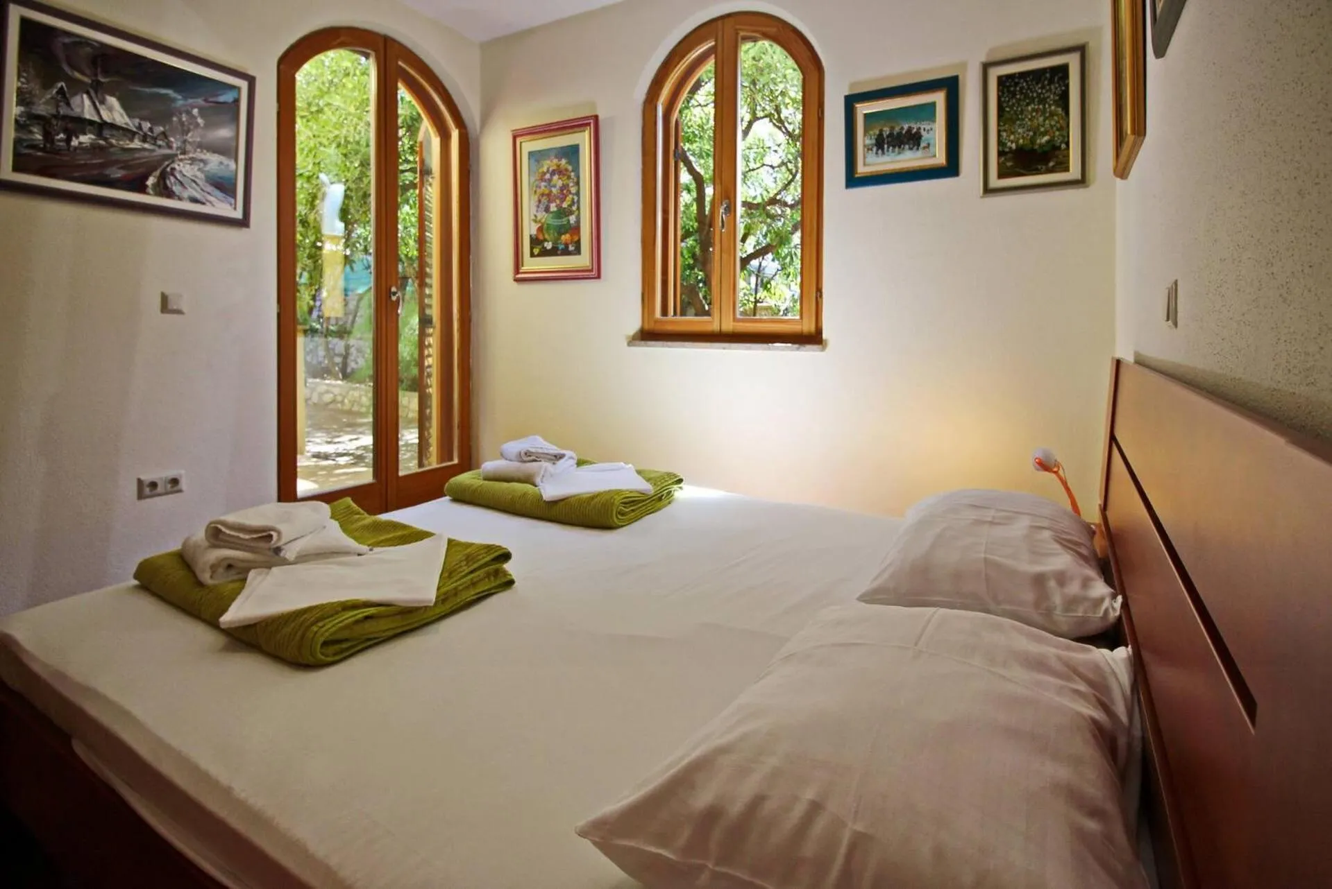 Bed in Apartments Mrkus
