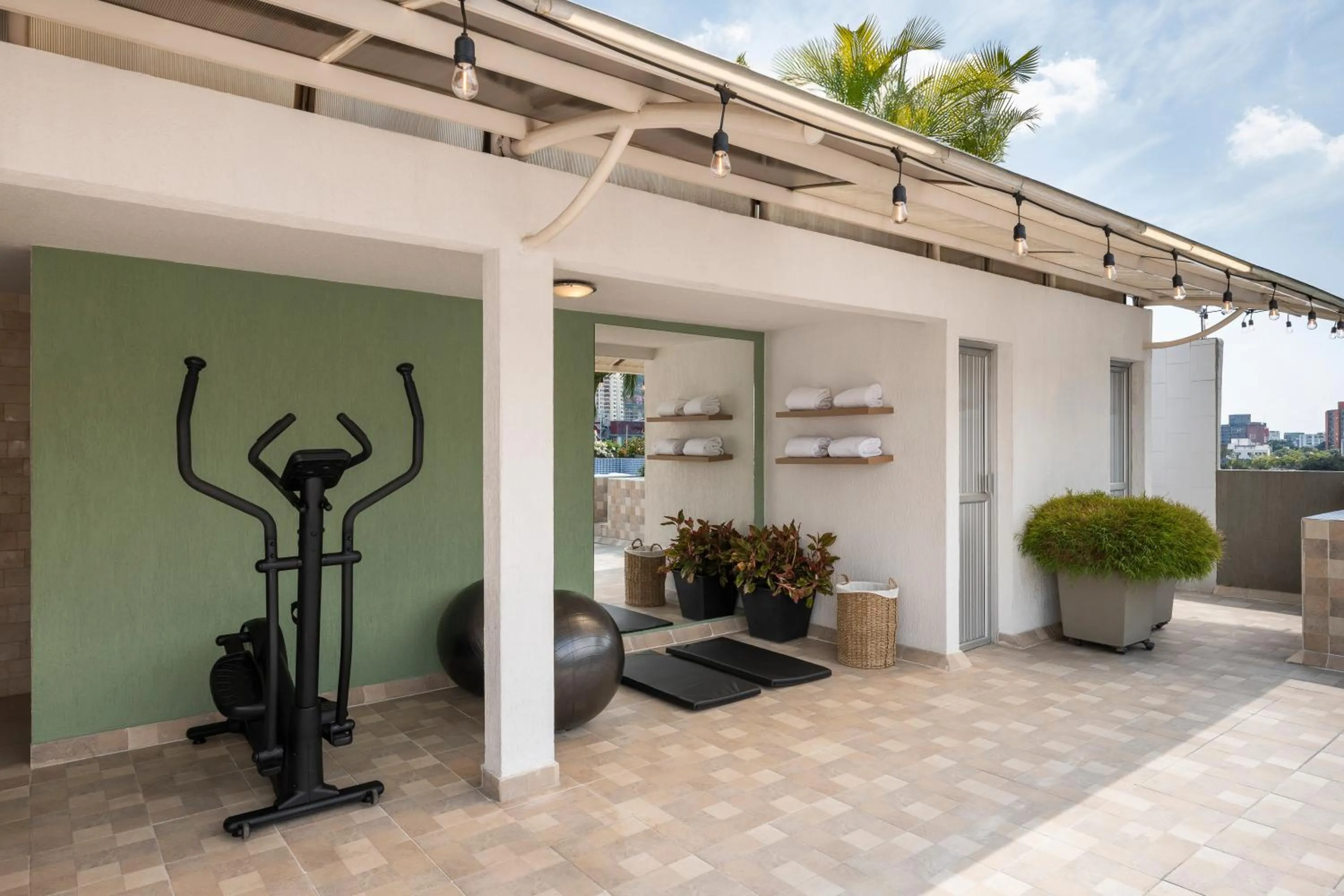 Fitness centre/facilities in Hotel MS Chipichape Plus