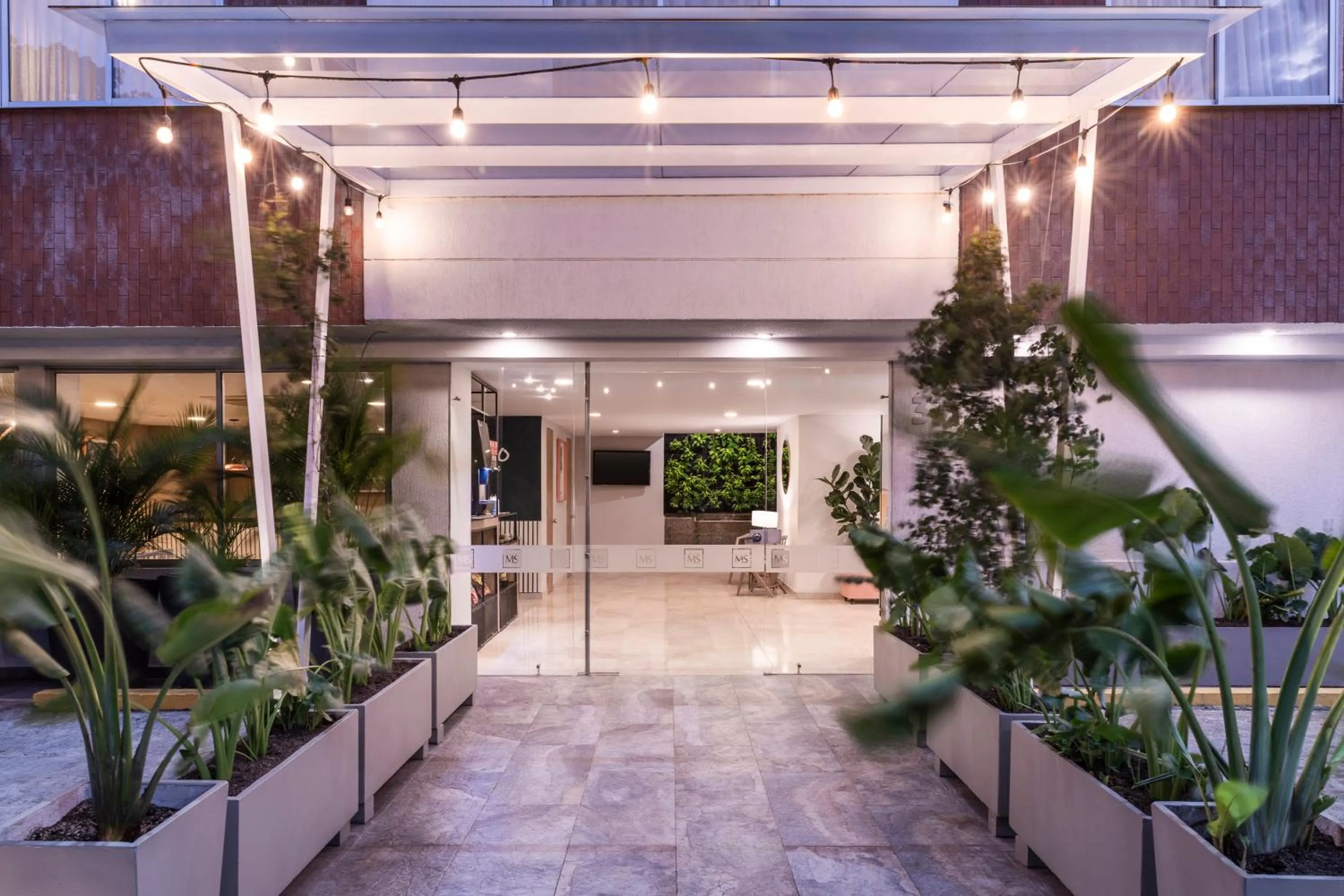 Facade/entrance in Hotel MS Chipichape Plus