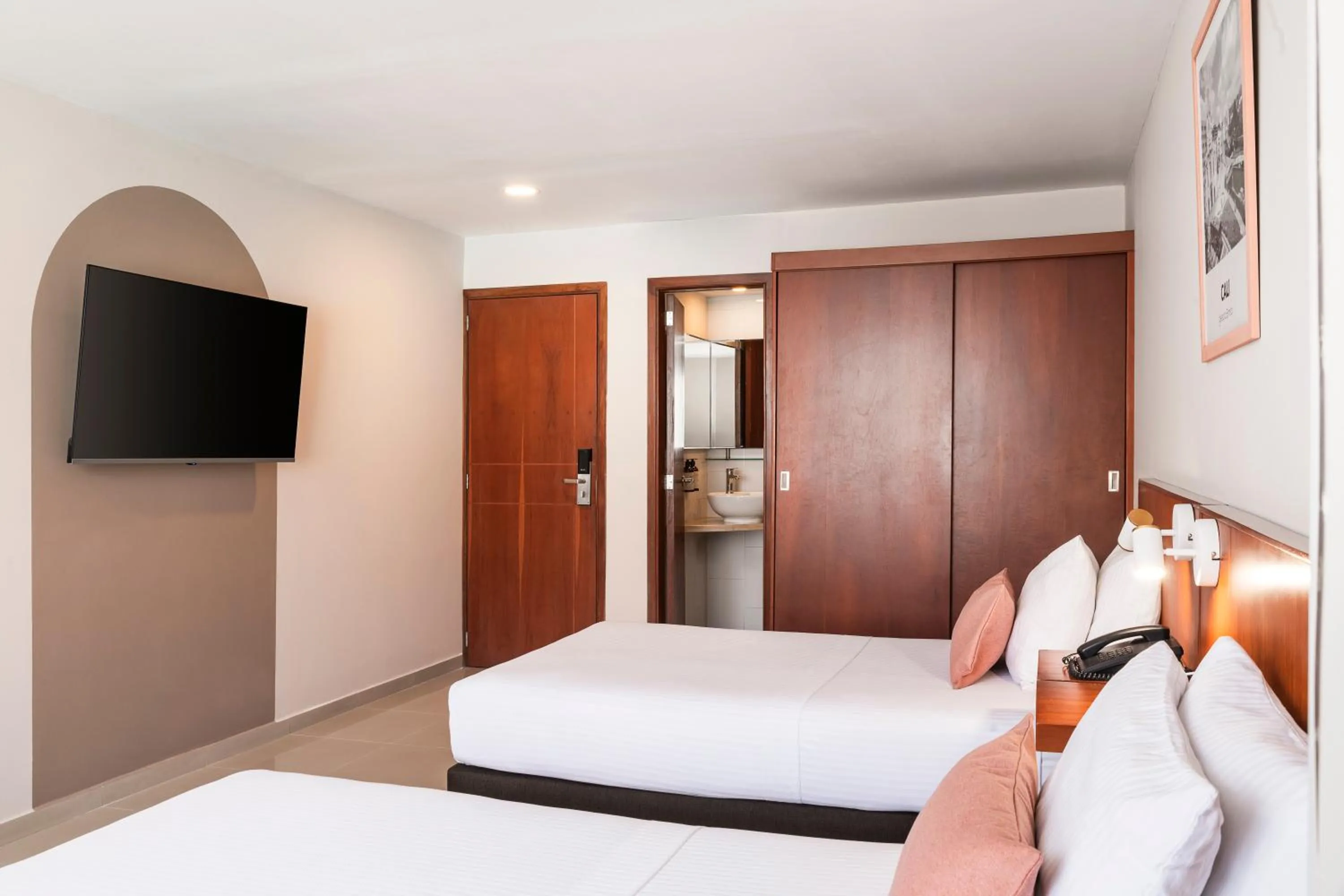 Bed in Hotel MS Chipichape Plus