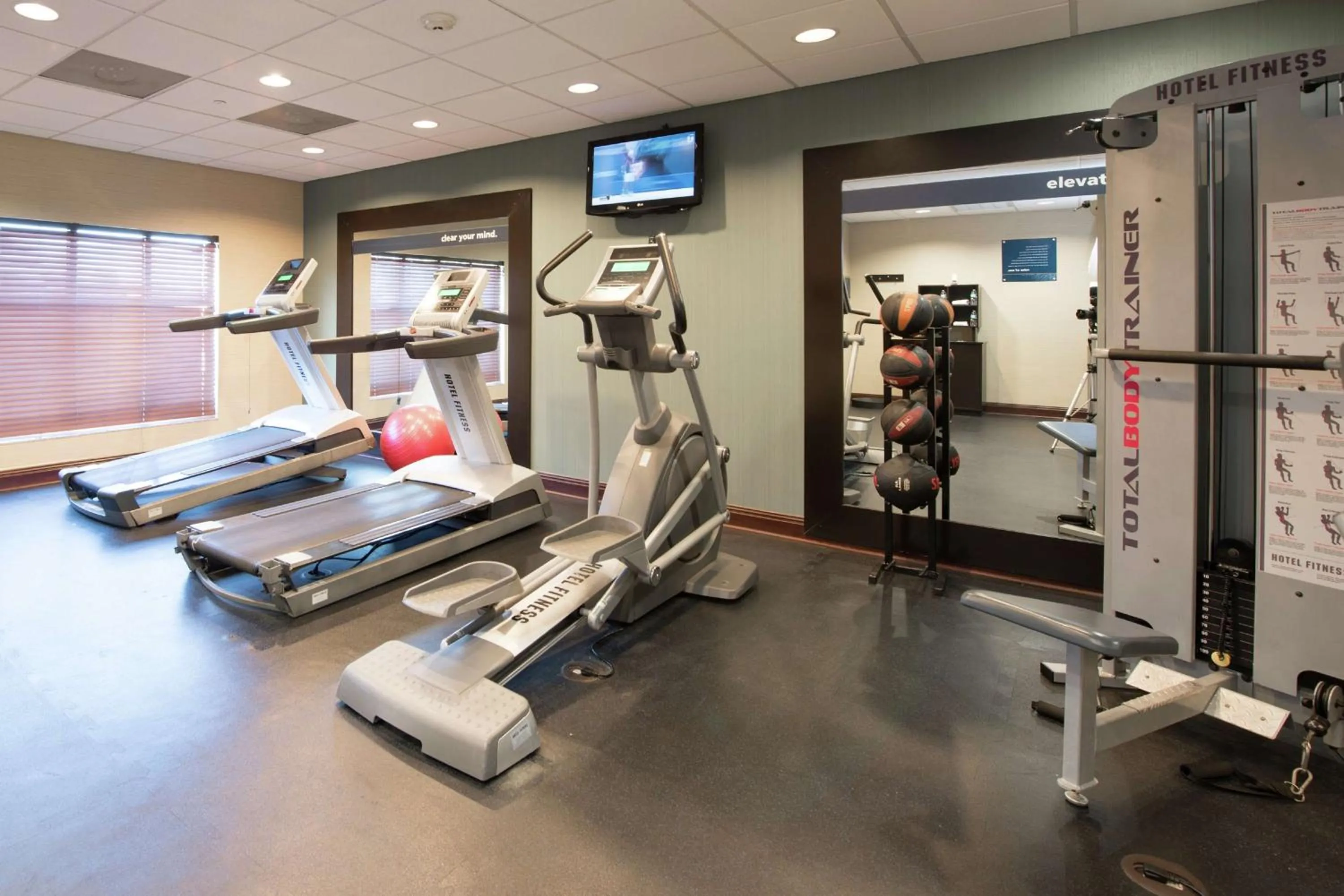Fitness centre/facilities in Hampton Inn Yazoo City