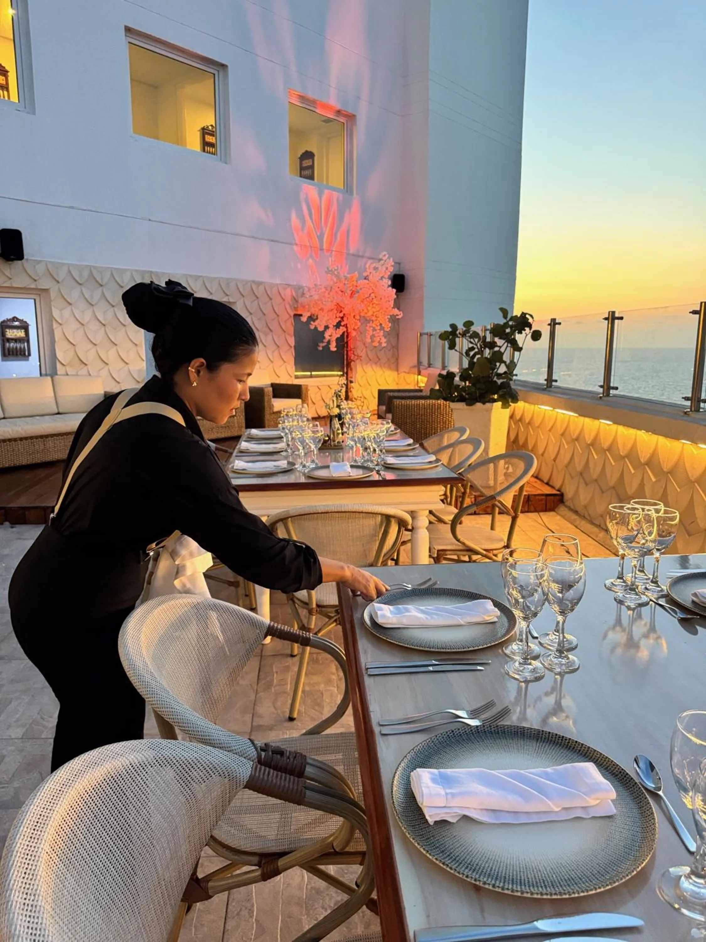 Restaurant/places to eat in Hotel Almirante Cartagena Colombia